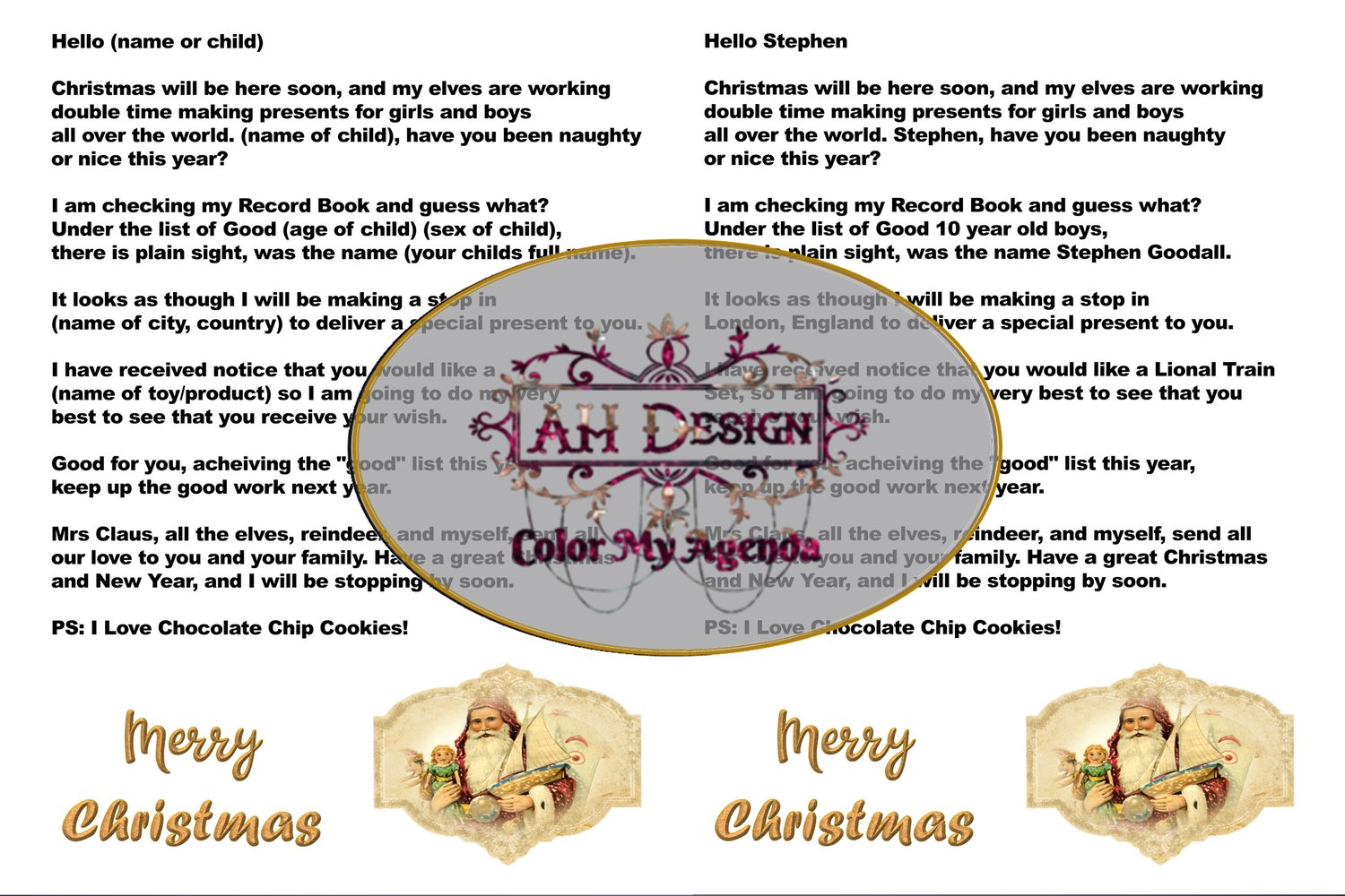 Letters To and From Santa