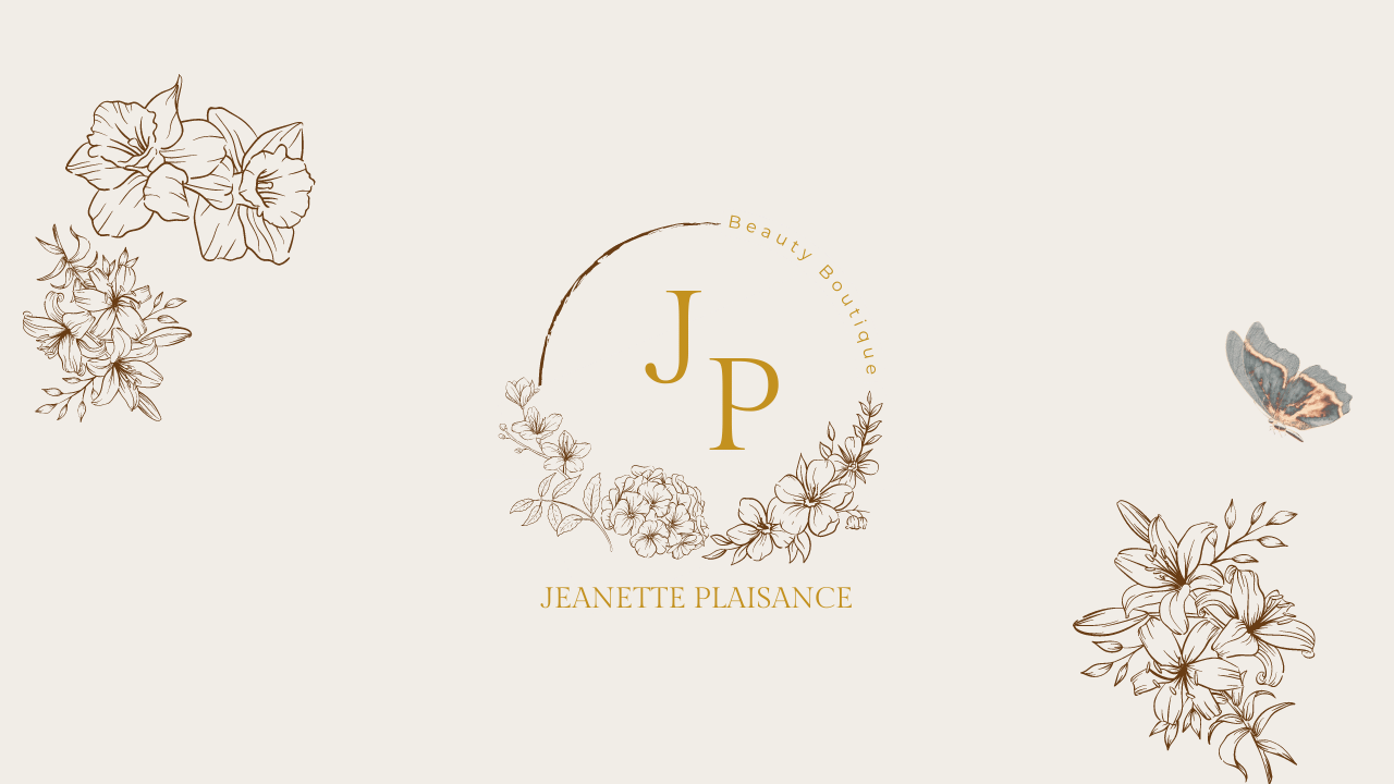 Customizable Classic initials in a circular floral frame Branding Bundle - 10 Editable Canva Templates for Small Business Marketing. Zoom Virtual Background