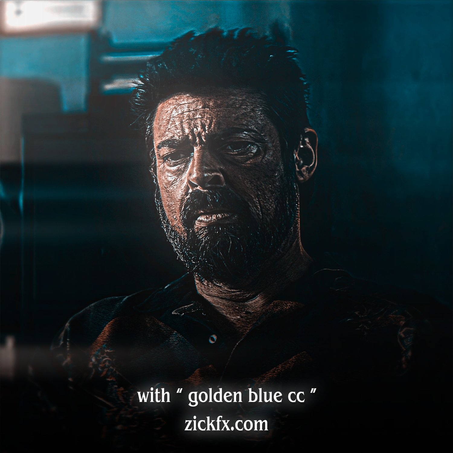 Golden Blue cc | Billy Butcher Picture with cc