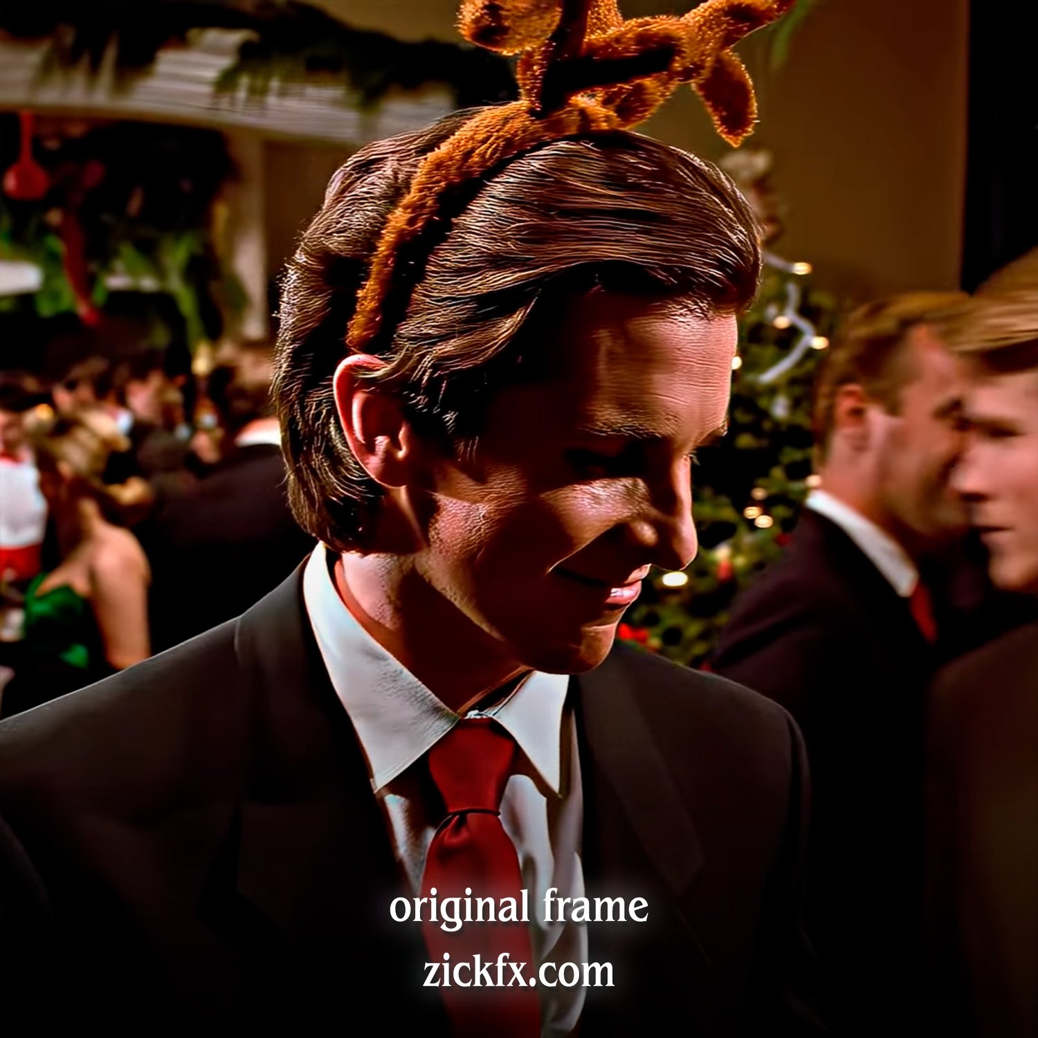 Golden Blue cc | Patrick Bateman Picture without cc