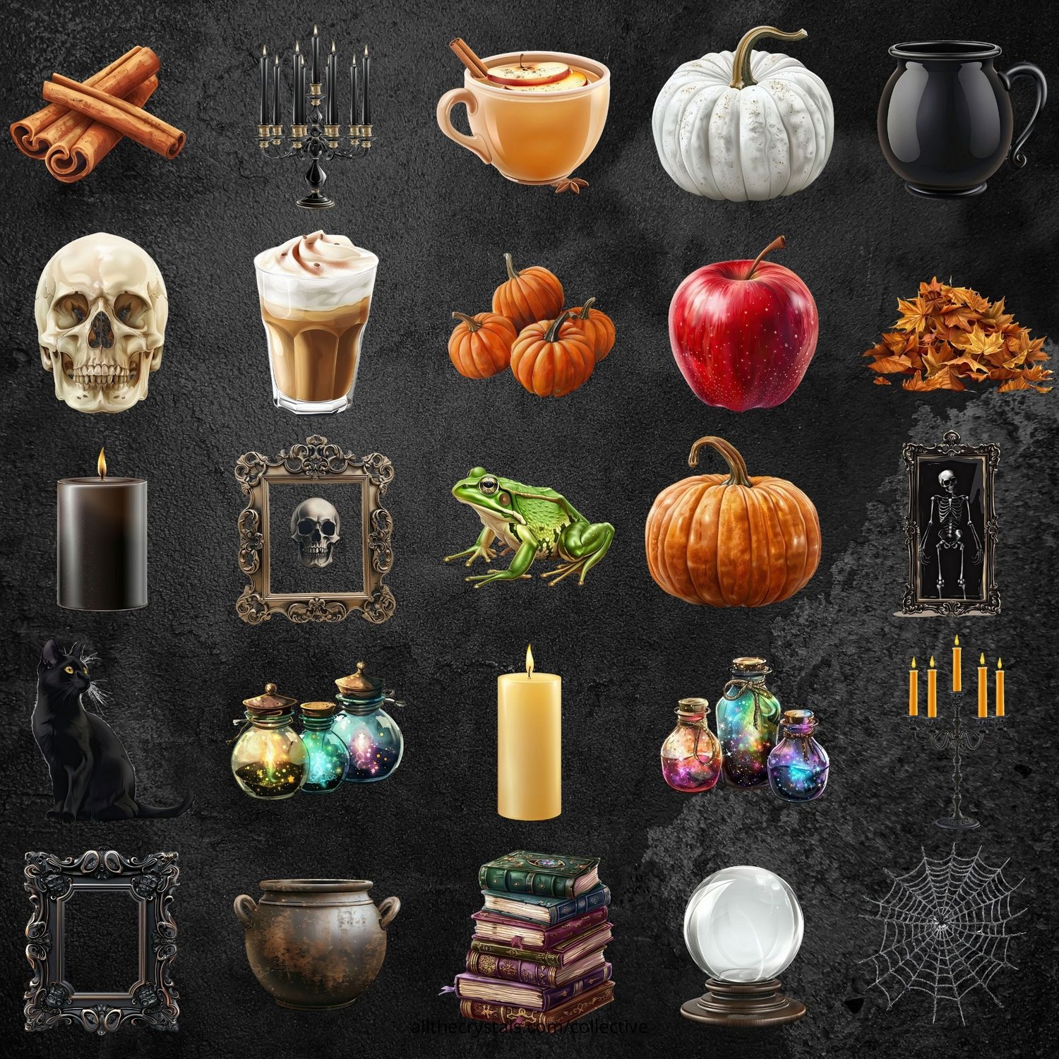 Halloween Clip Art Set