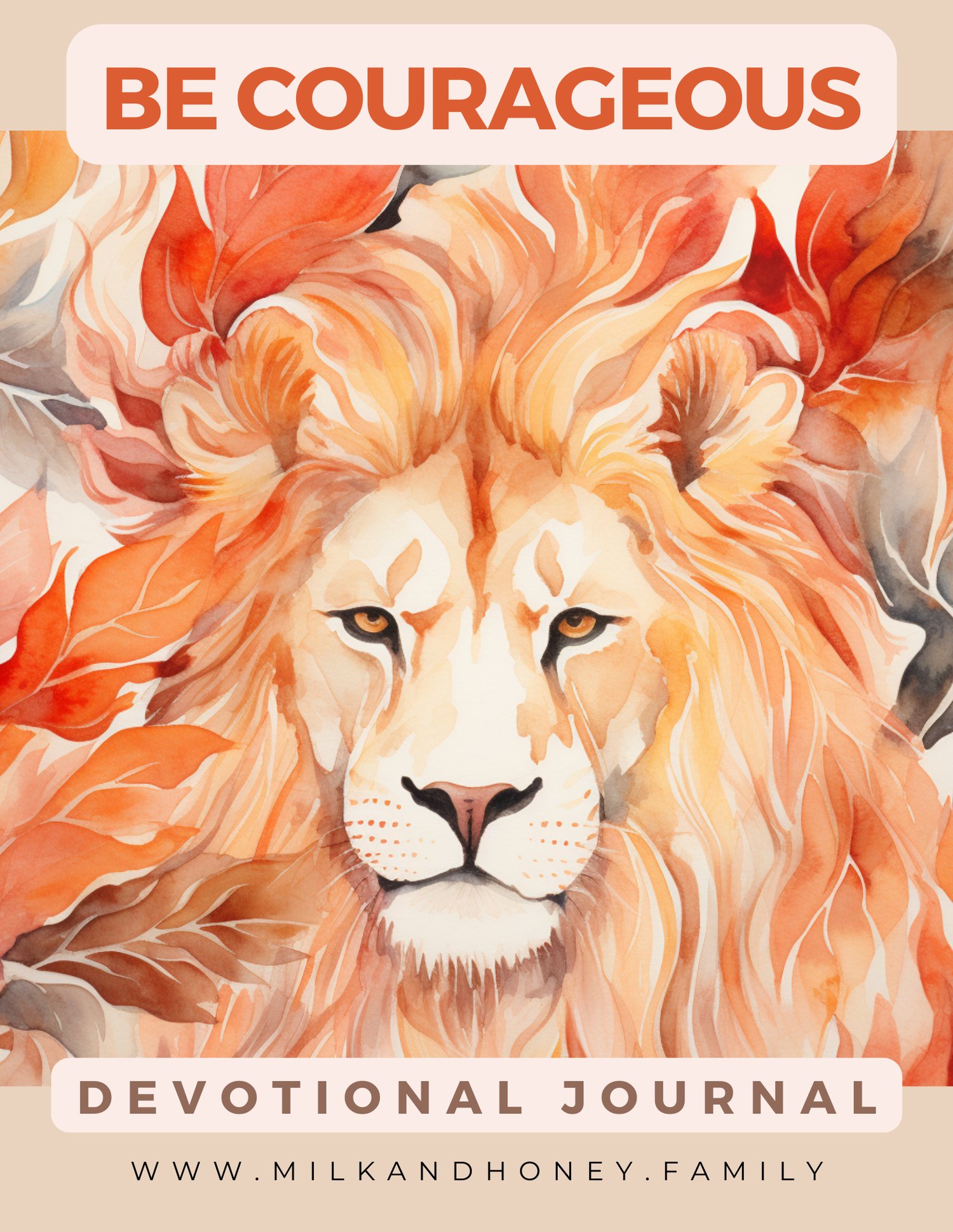 Be Courageous Devotional Front