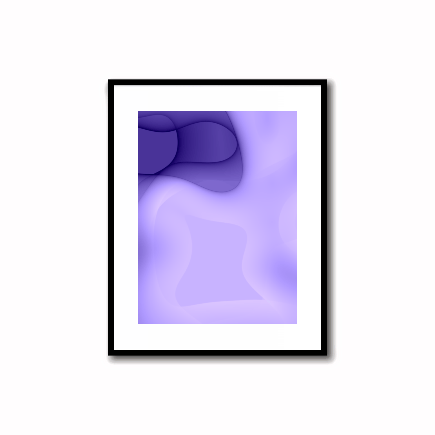 Purple Abstract Artwork - Random 1.2 #23-1    Transform your space with our unique art instant printable!🌟Download the radiant palette featuring shades of purple for an instant decor upgrade. This unique gallery-quality art piece is perfect for walls, des