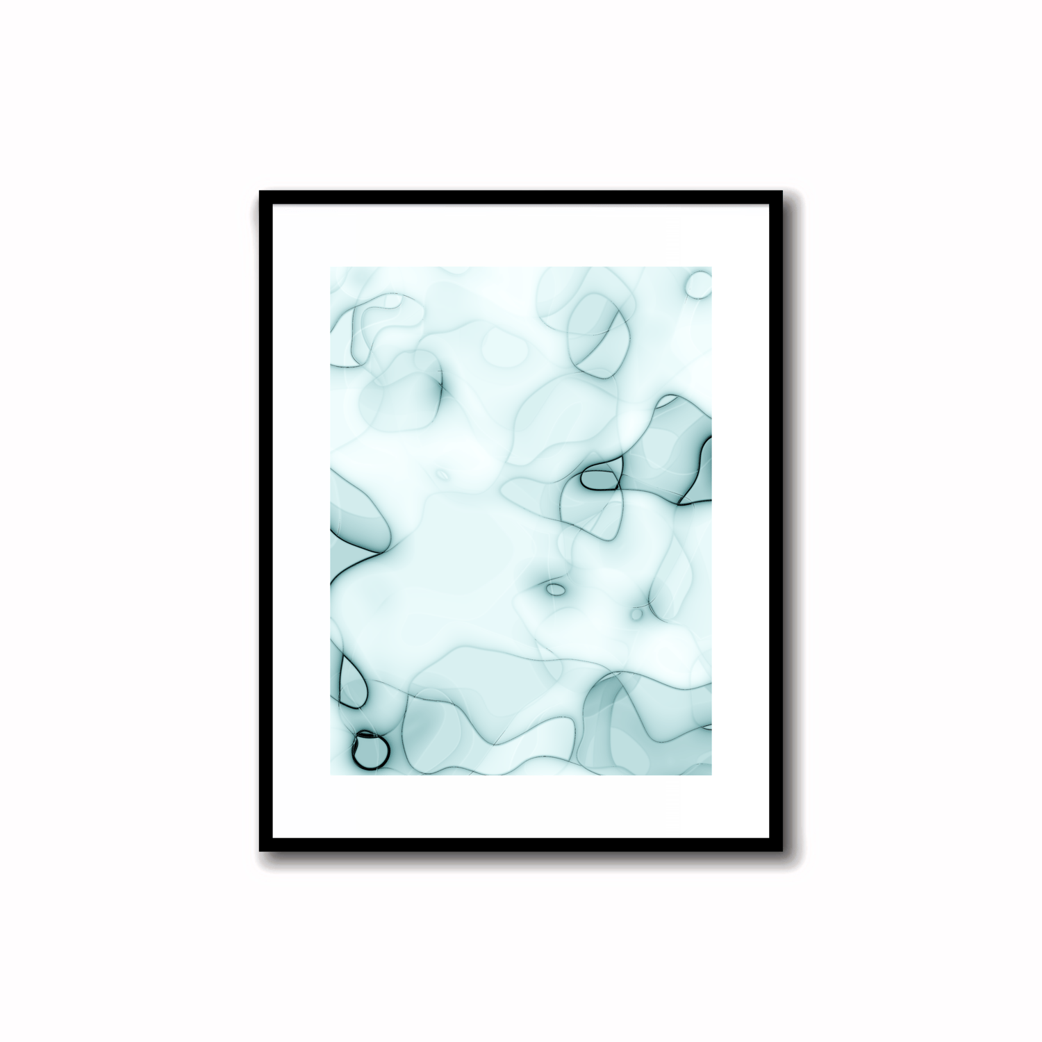 Pale Blue Abstract Artwork - Random 1.1 #23-1    Transform your space with our unique art instant printable!🌟Download the radiant palette featuring shades of pale blue for an instant decor upgrade. This unique gallery-quality art piece is perfect for wall