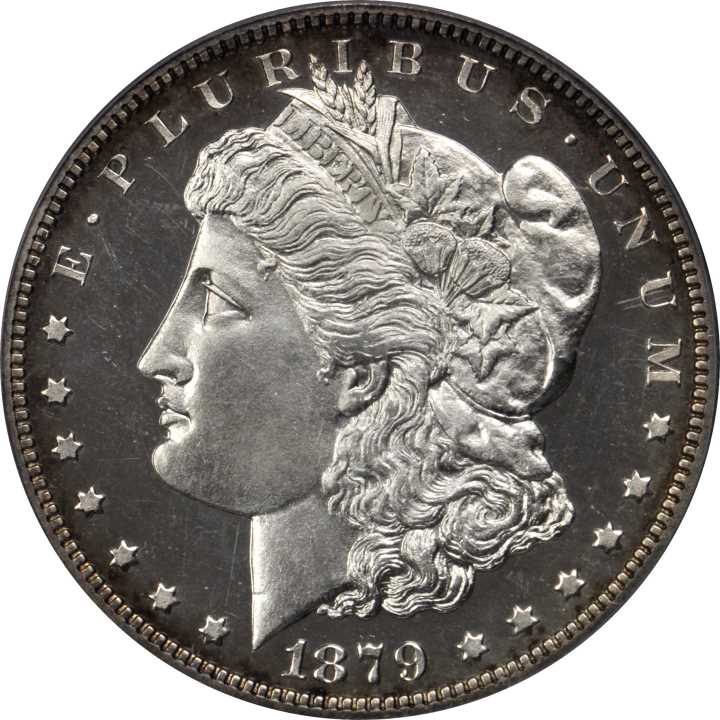 One of the best reason to collect coins, the 1879 Morgan silver dollars