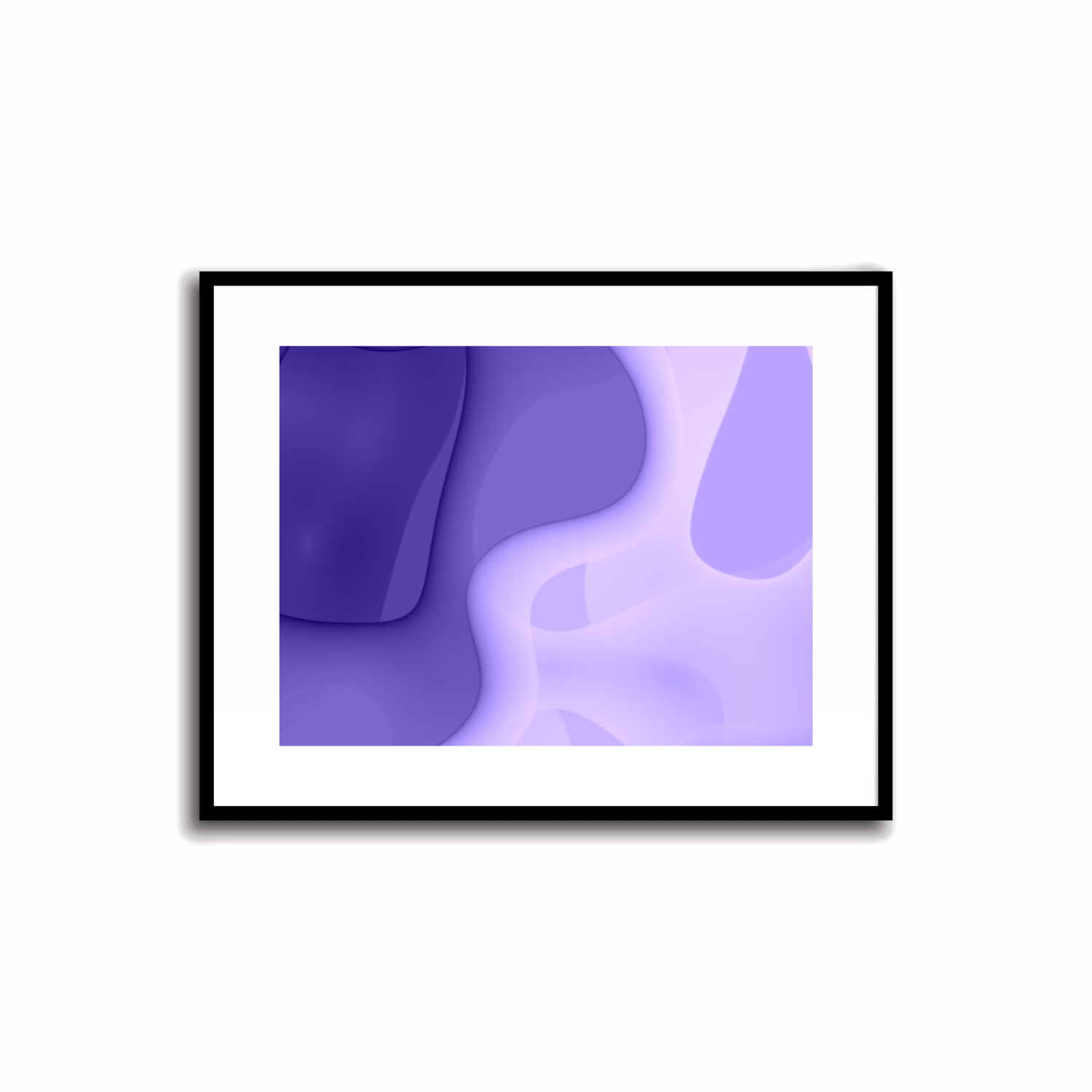 Purple Abstract Artwork - 2.1 #23-1    Transform your space with our unique art instant printable!🌟Download the radiant palette featuring shades of purple for an instant decor upgrade. This unique gallery-quality art piece is perfect for walls, desk decor