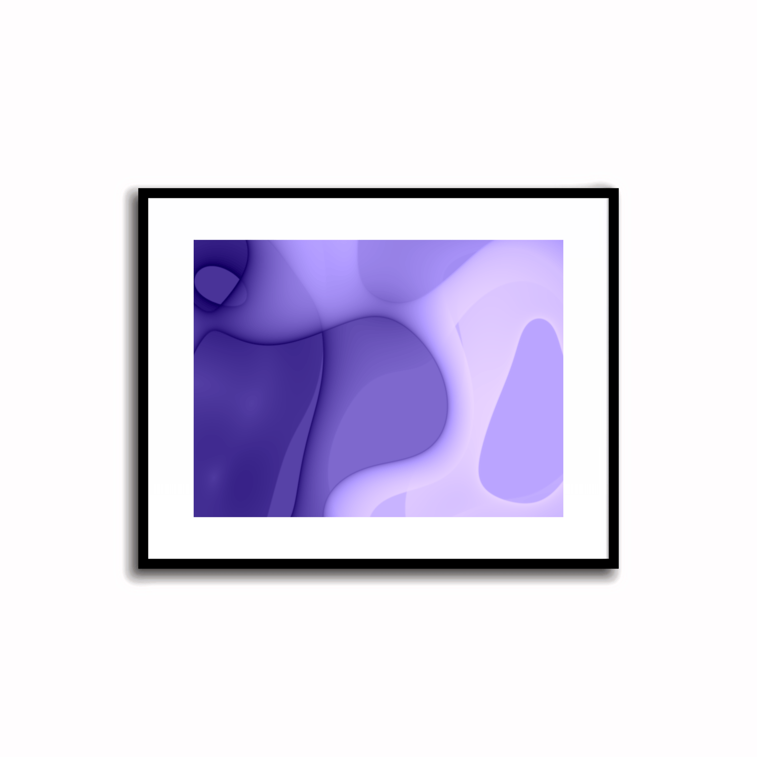 Purple Abstract Artwork - 2.3 #23-1    Transform your space with our unique art instant printable!🌟Download the radiant palette featuring shades of purple for an instant decor upgrade. This unique gallery-quality art piece is perfect for walls, desk decor