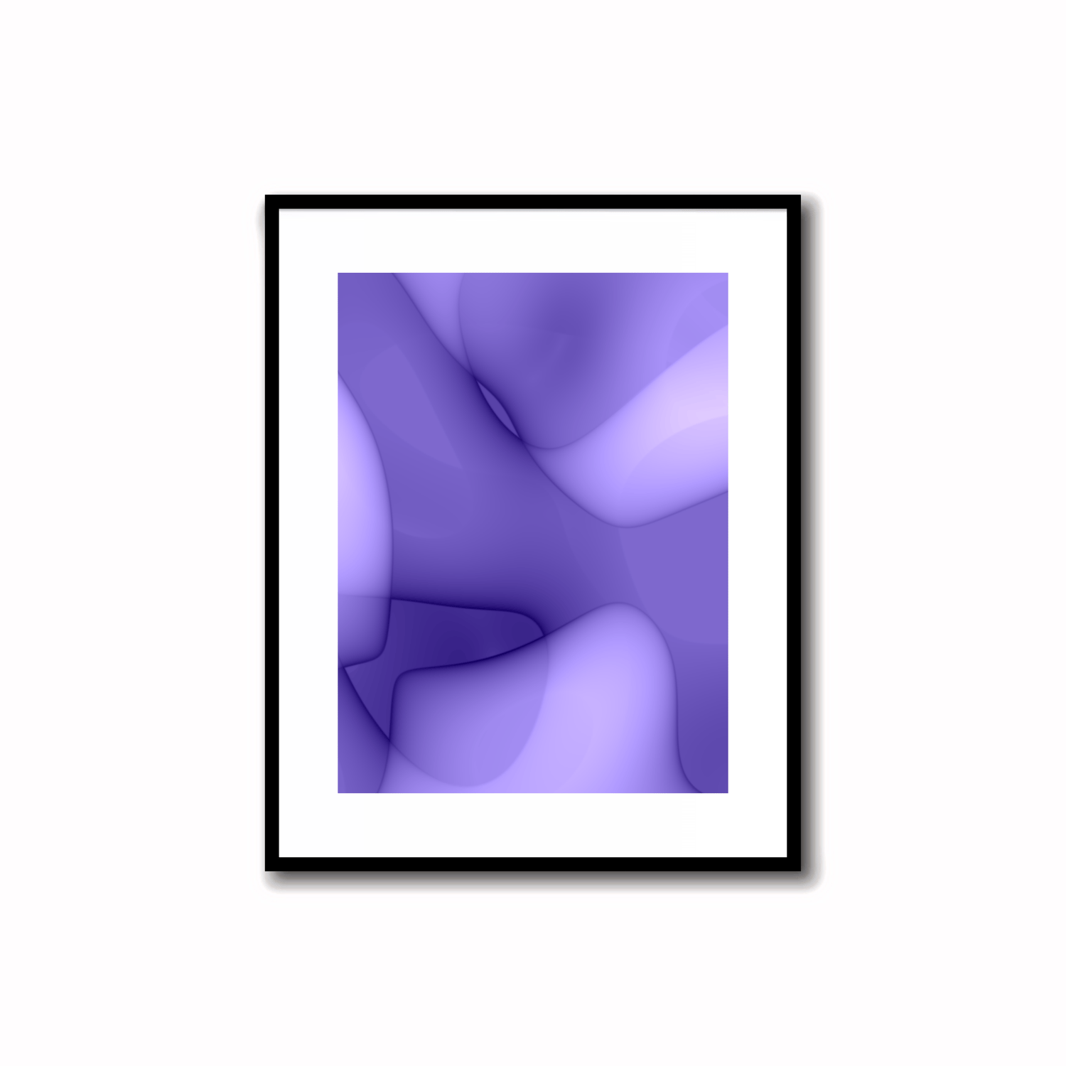 Purple Abstract Artwork - 3.2 #23-1    Transform your space with our unique art instant printable!🌟Download the radiant palette featuring shades of purple for an instant decor upgrade. This unique gallery-quality art piece is perfect for walls, desk decor