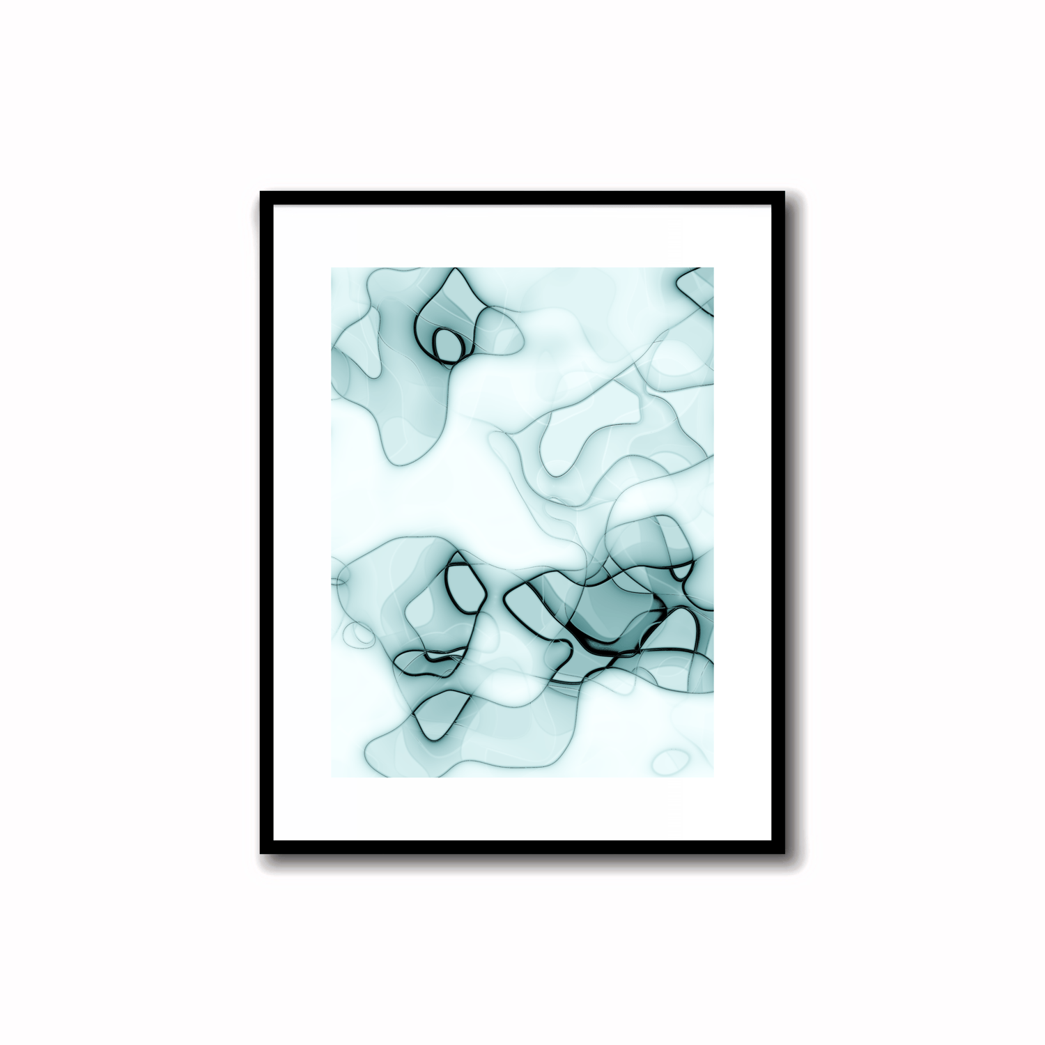Pale Blue Abstract Artwork - 3.1 #23-1    Transform your space with our unique art instant printable!🌟Download the radiant palette featuring shades of pale blue for an instant decor upgrade. This unique gallery-quality art piece is perfect for walls, desk
