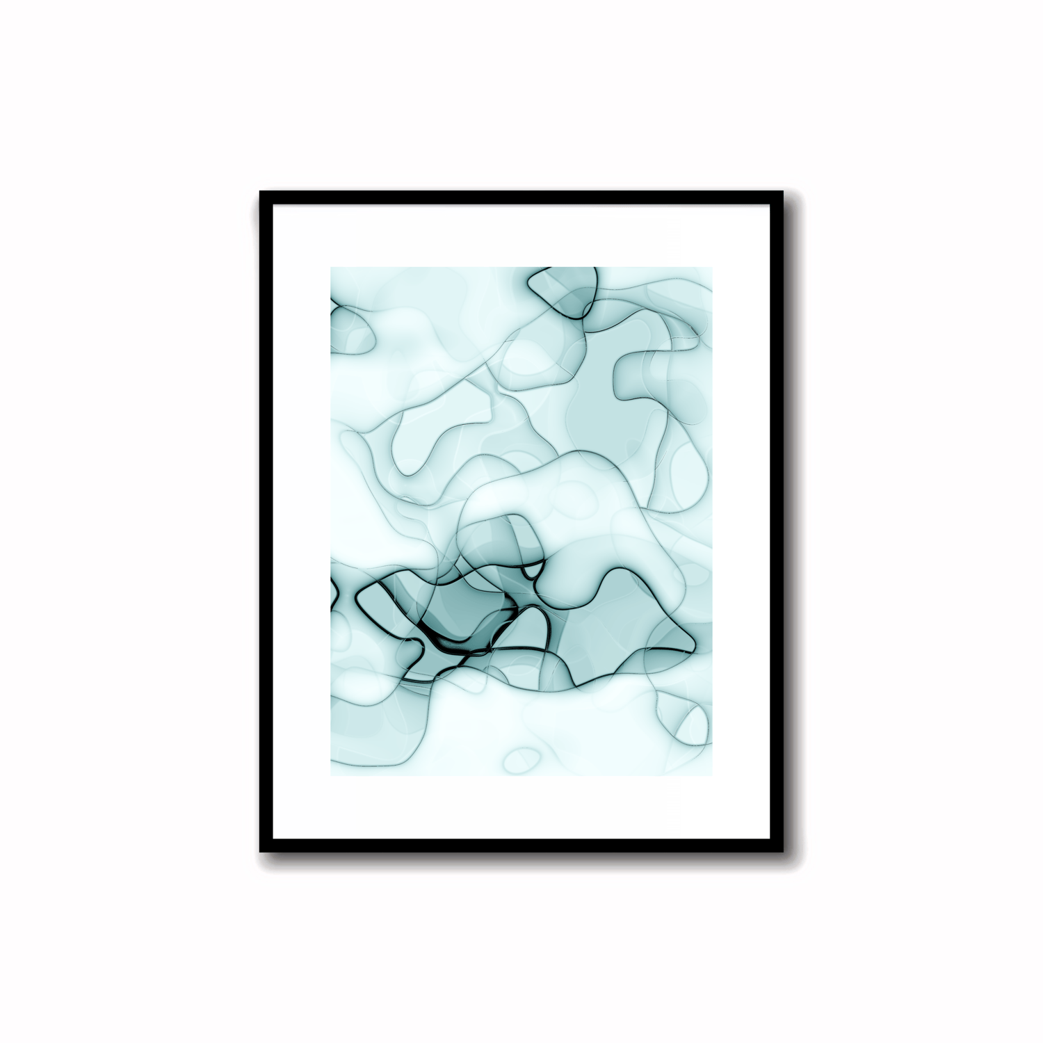 Pale Blue Abstract Artwork - 3.2 #23-1    Transform your space with our unique art instant printable!🌟Download the radiant palette featuring shades of pale blue for an instant decor upgrade. This unique gallery-quality art piece is perfect for walls, desk