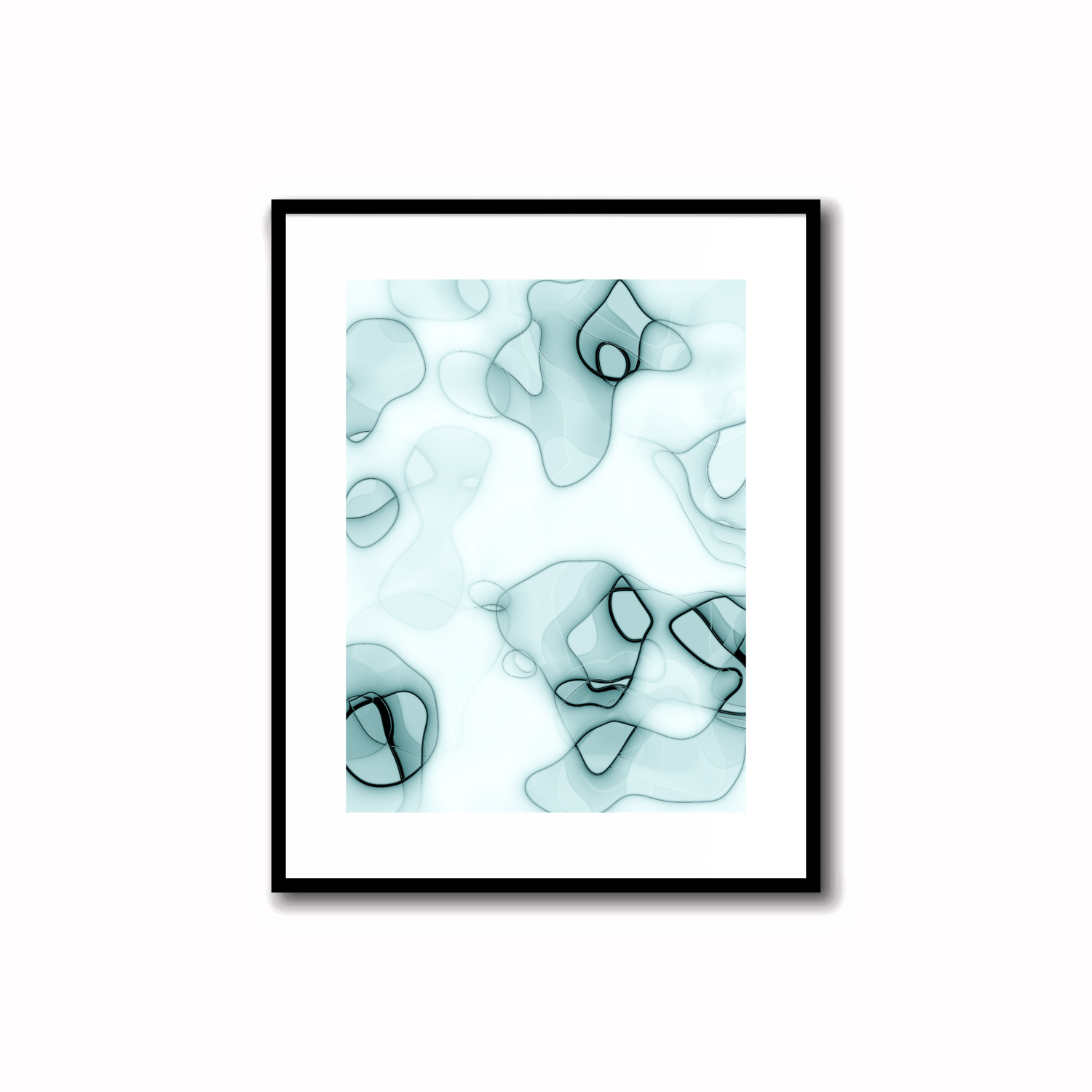 Pale Blue Abstract Artwork - 3.3 #23-1    Transform your space with our unique art instant printable!🌟Download the radiant palette featuring shades of pale blue for an instant decor upgrade. This unique gallery-quality art piece is perfect for walls, desk