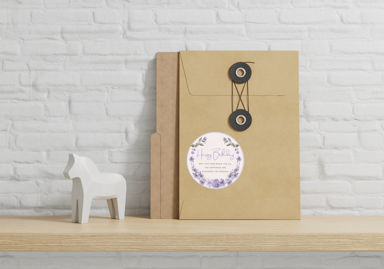 Delicate Purple Floral Frame Special Occasions Bundle - 8 Editable Canva Templates for Weddings, Engagements, and More. Mock circle sticker