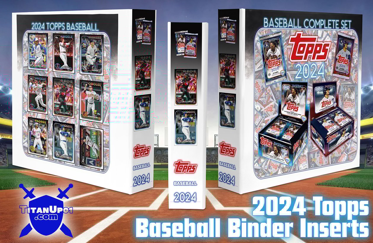 2024 Topps Baseball Cards Binder Inserts