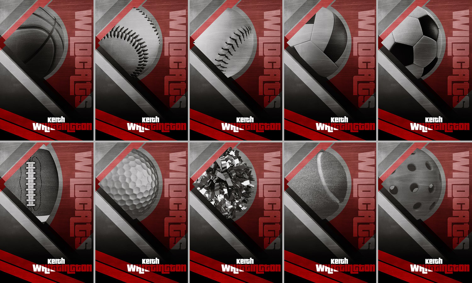 Photoshop Template Digital Background Desing for Multiple Sport, Sports Photographers, School Photos, Game Day, Media Day, Team Picture Day, Basketball, Baseball, Softball, Pickleball, Volleyball, Soccer, Football, Golf, Cheer, Dance, Tennis