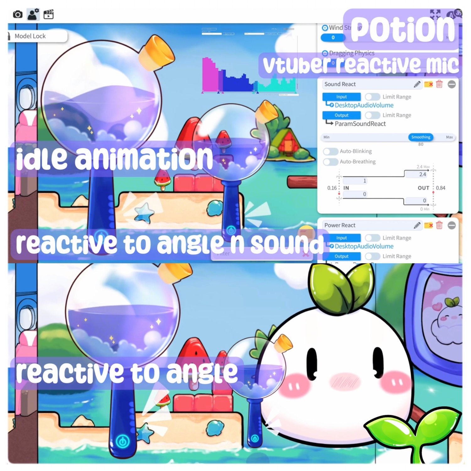 Potion Vtuber Reactive Microphone