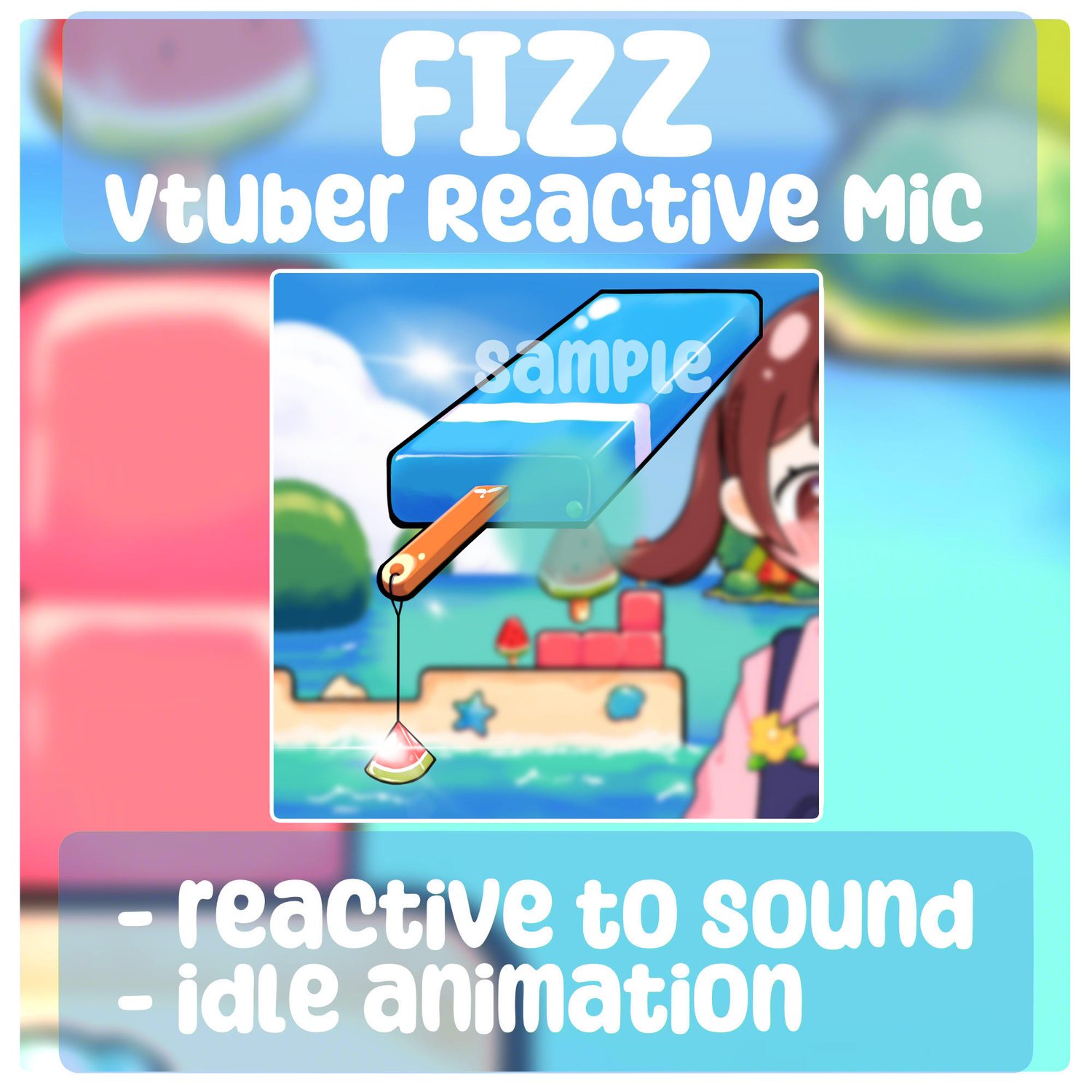 Fizz Vtuber Reactive Microphone