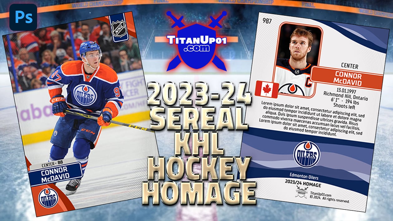2023-24 Sereal KHL Hockey Homage Photoshop PSD Templates