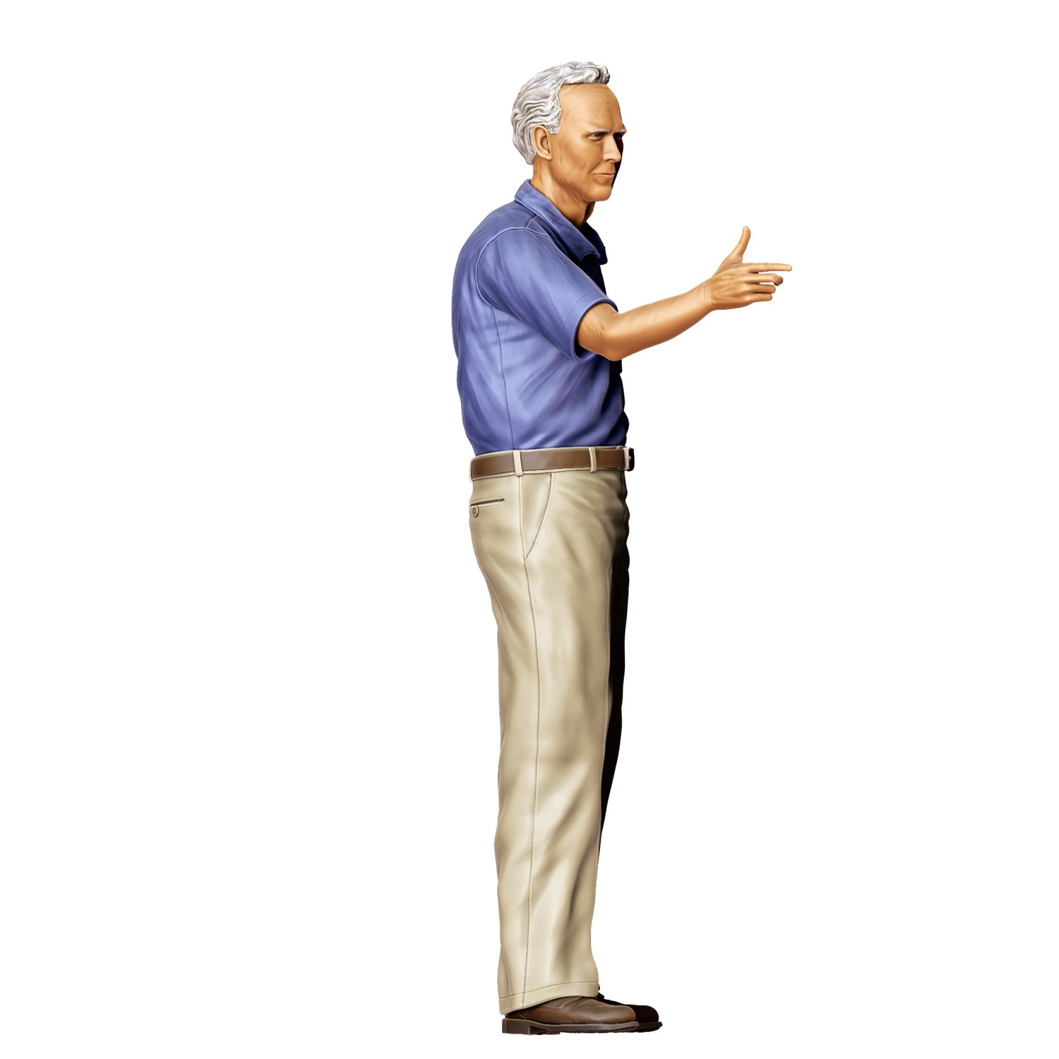 Gran Torino 2008 Walt Kowalski, 3d printable file, 3dp miniatures