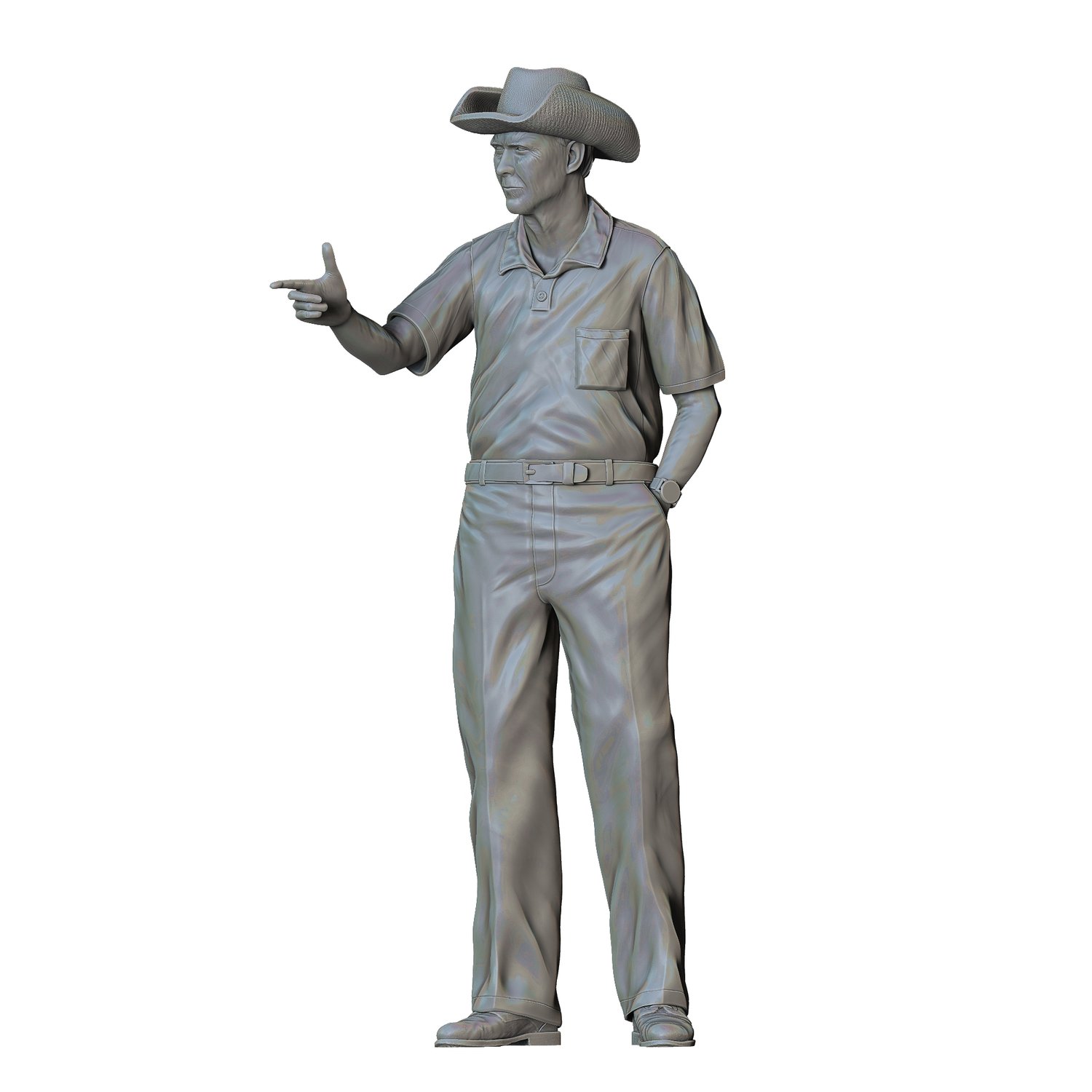 Gran Torino 2008 Walt Kowalski, 3d printable file, 3dp miniatures