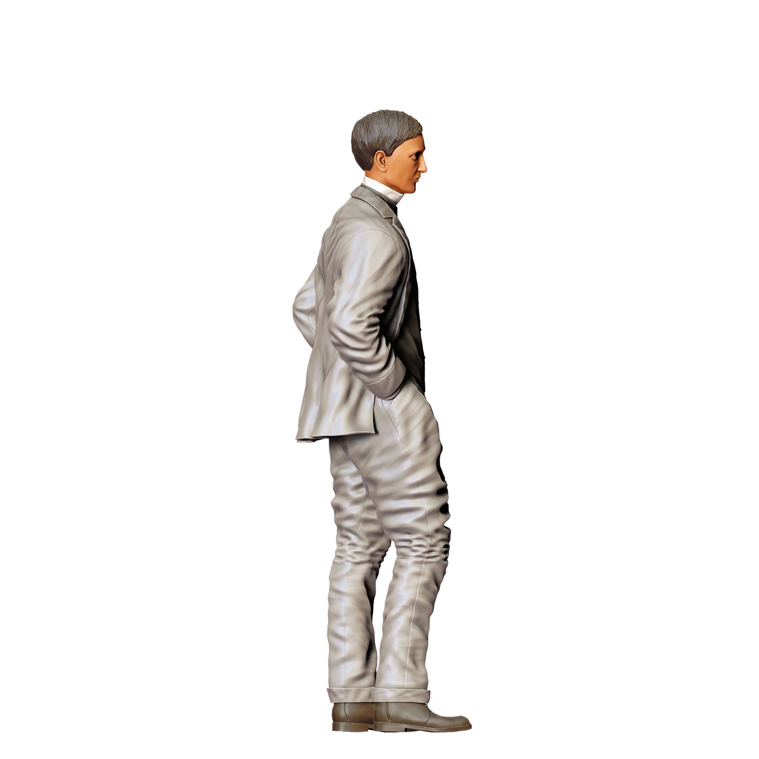 3dp Miniatures, Ettore Bugatti automobile designer 3d print file