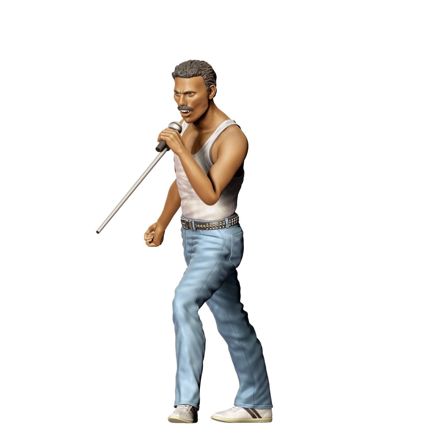 3dp miniatures Queen music band Freddie Mercury