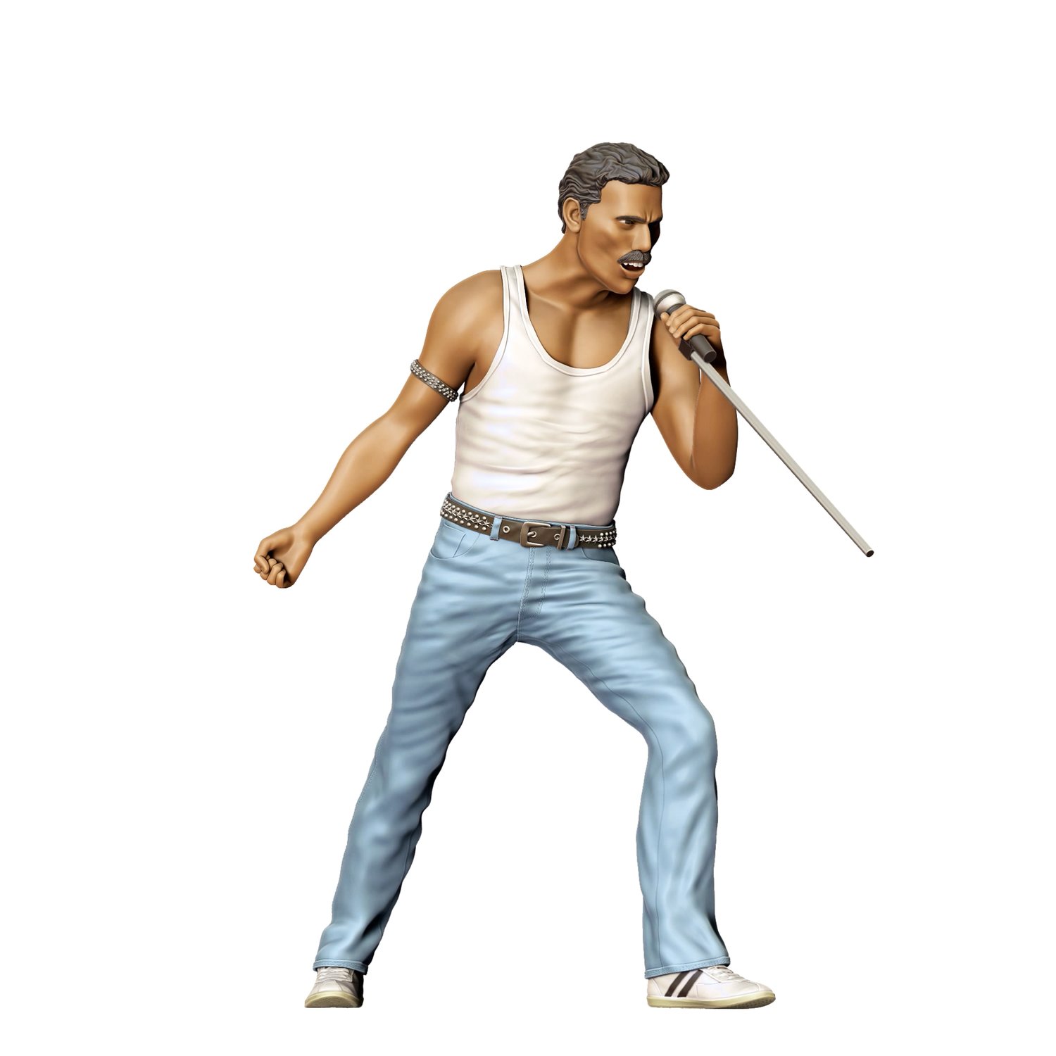 3dp miniatures Queen music band Freddie Mercury