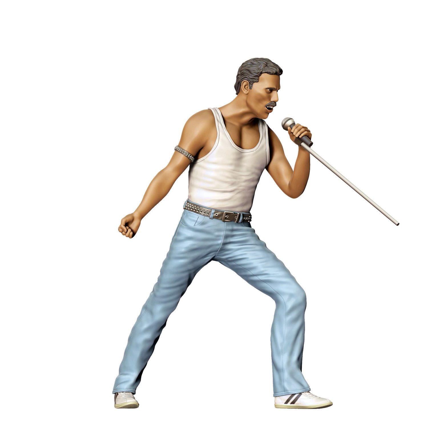 3dp miniatures Queen music band Freddie Mercury