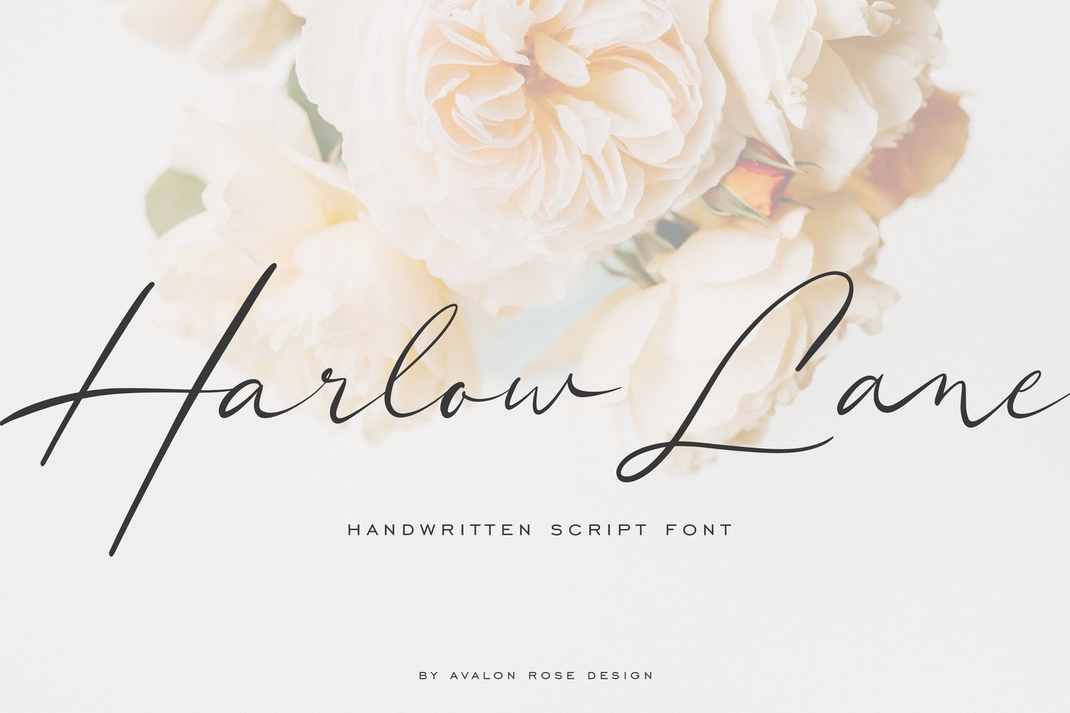 a lovely hand-written script font