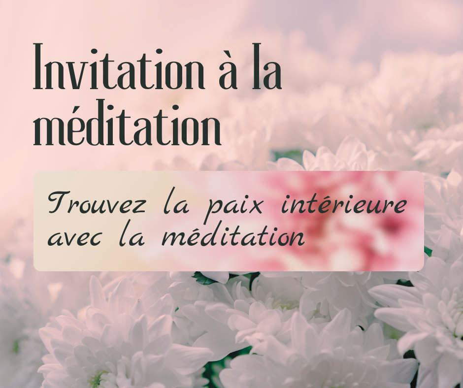 Trouvez la paix intérieure avec la méditation