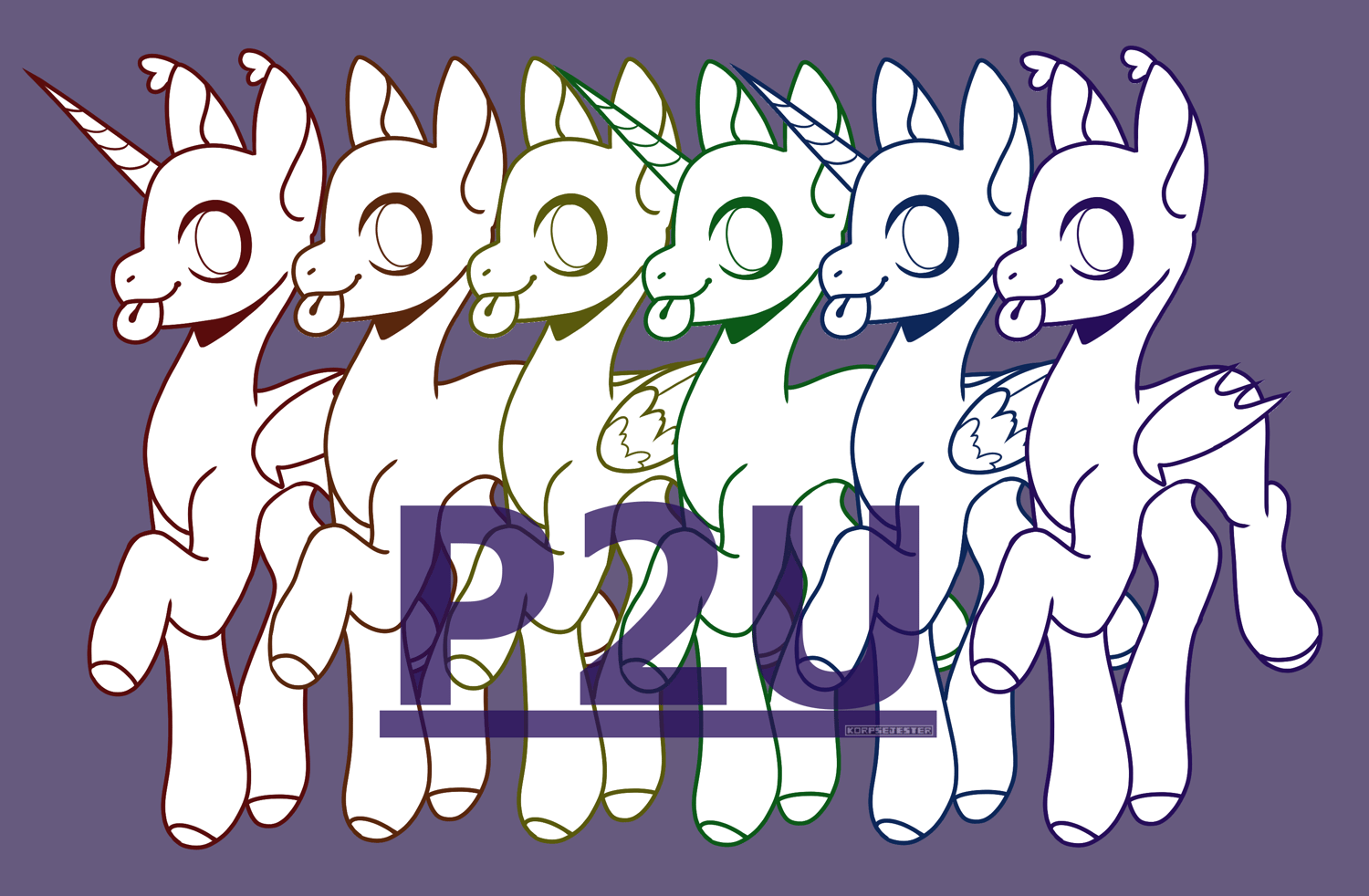 Blep pony base - Payhip