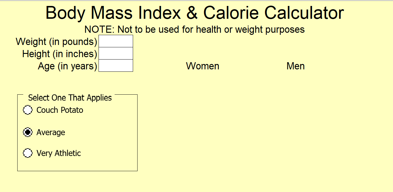 Body Mass Index
