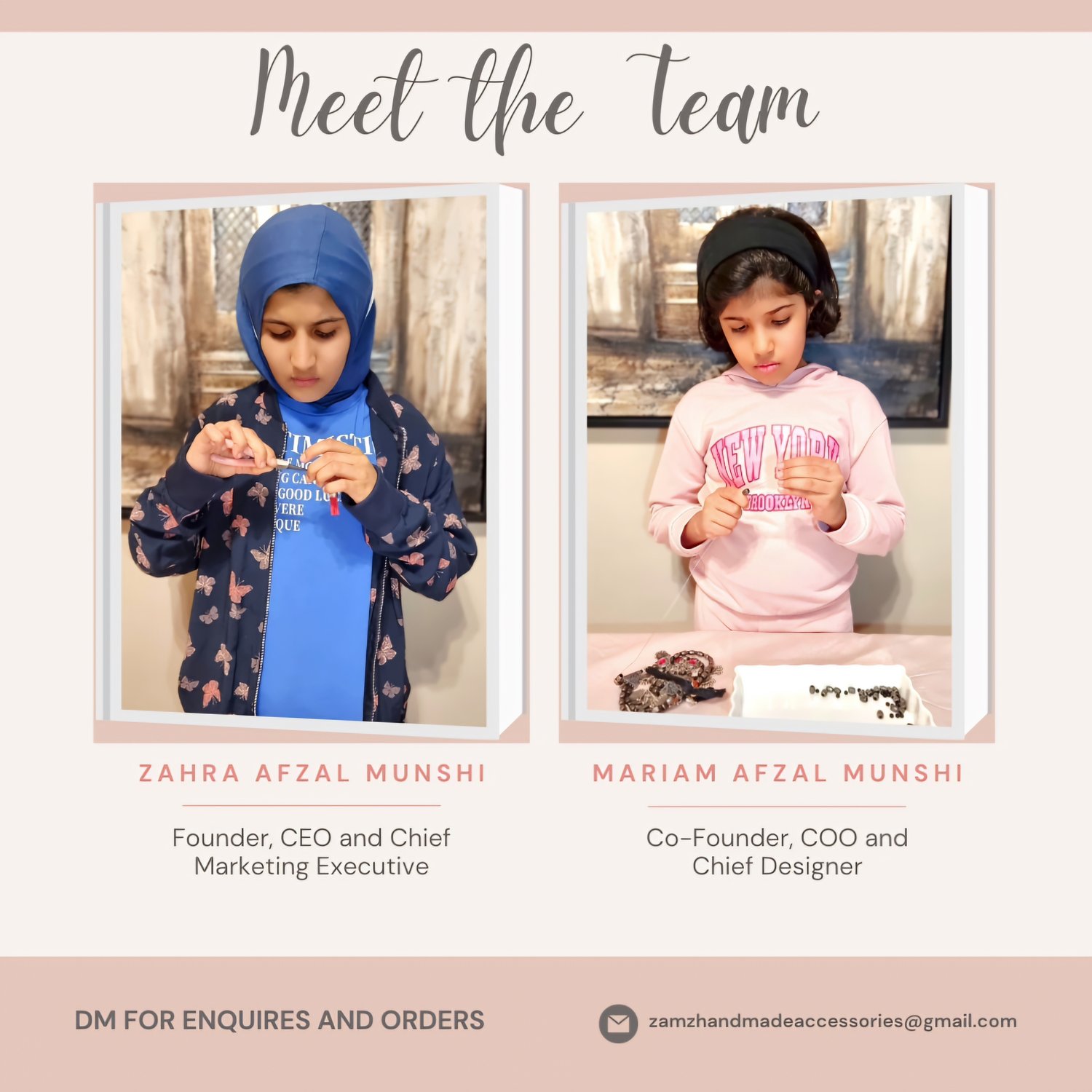 Team of ZAMz Handmade Accessories