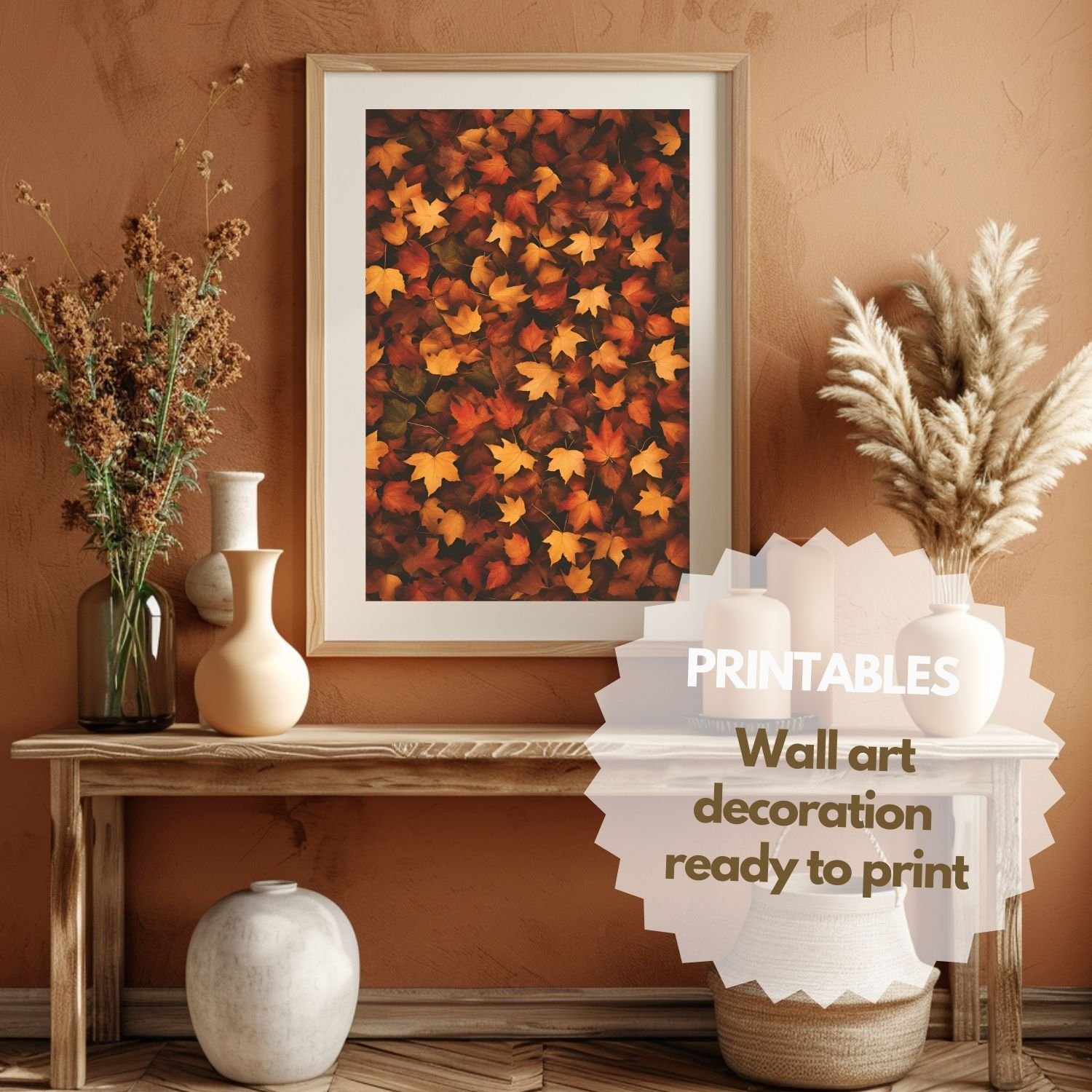 Vibrant Autumn Leaves - Fall Foliage Background