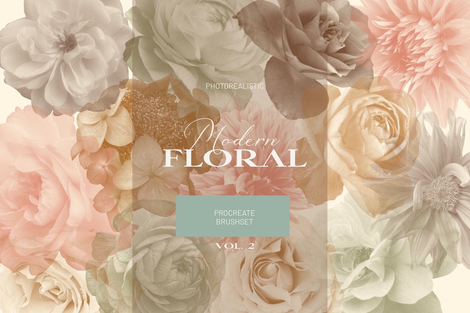 Procreate stamp brushes will allow you to add a realistic and beautiful botanical element to your designs