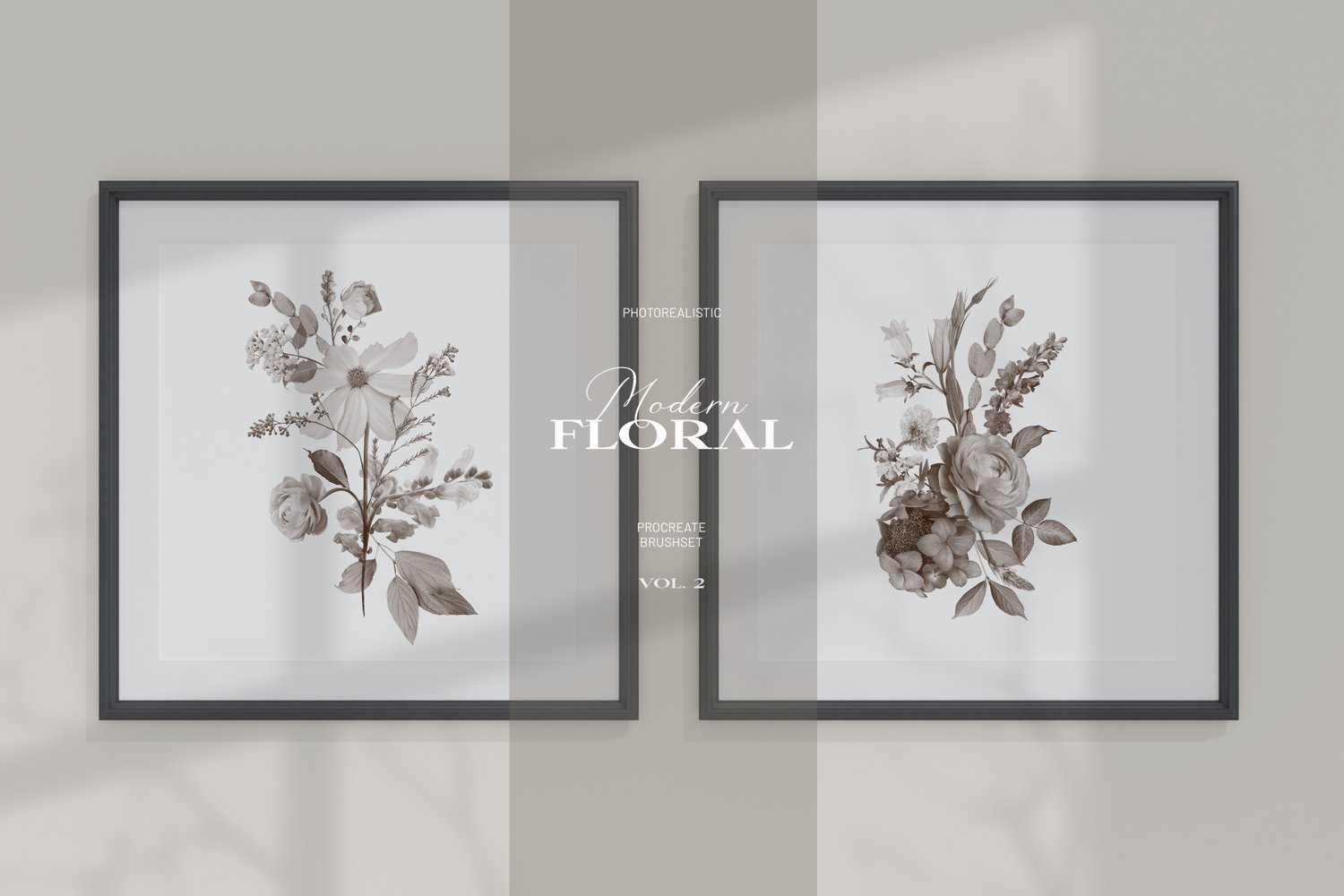 Procreate stamp brushes will allow you to add a realistic and beautiful botanical element to your designs