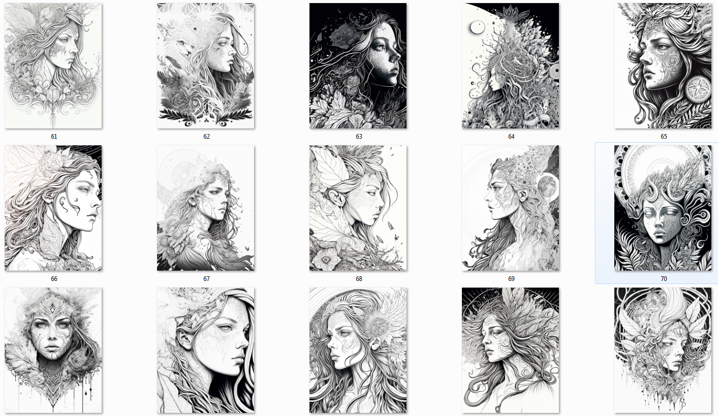 Psychedelic Coloring Pages for Adults