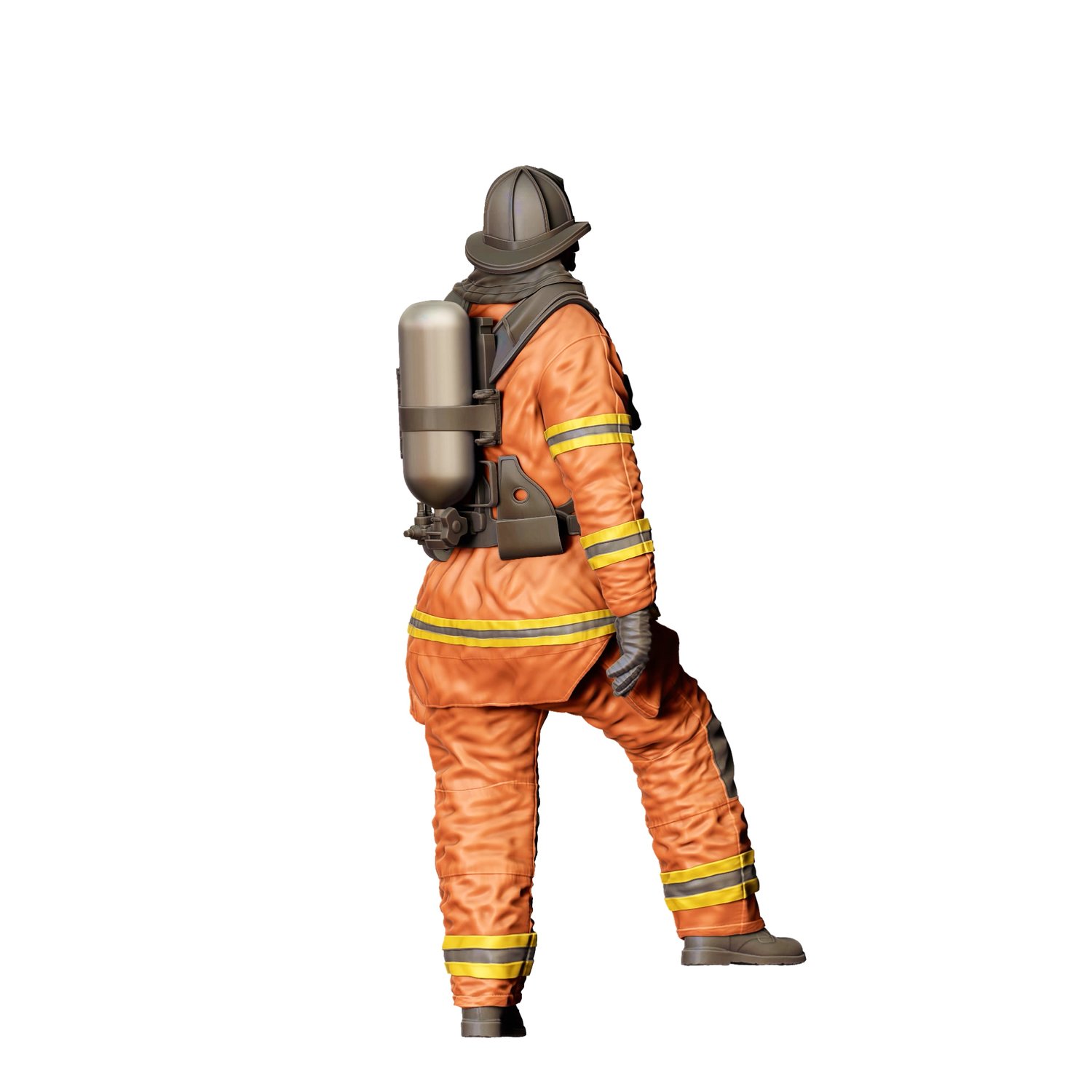 3dp Miniatures,  Firefighter