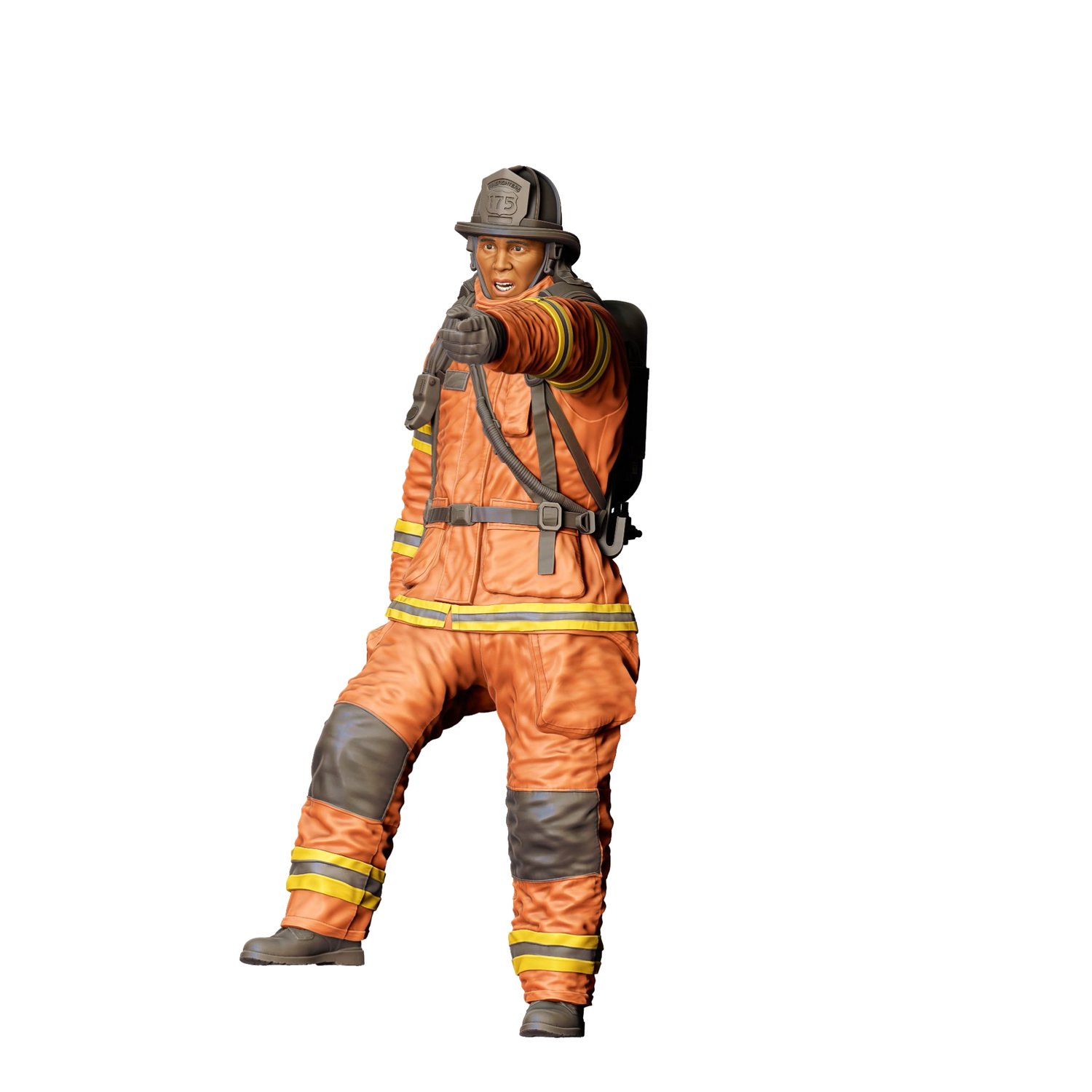 3dp Miniatures,  Firefighter