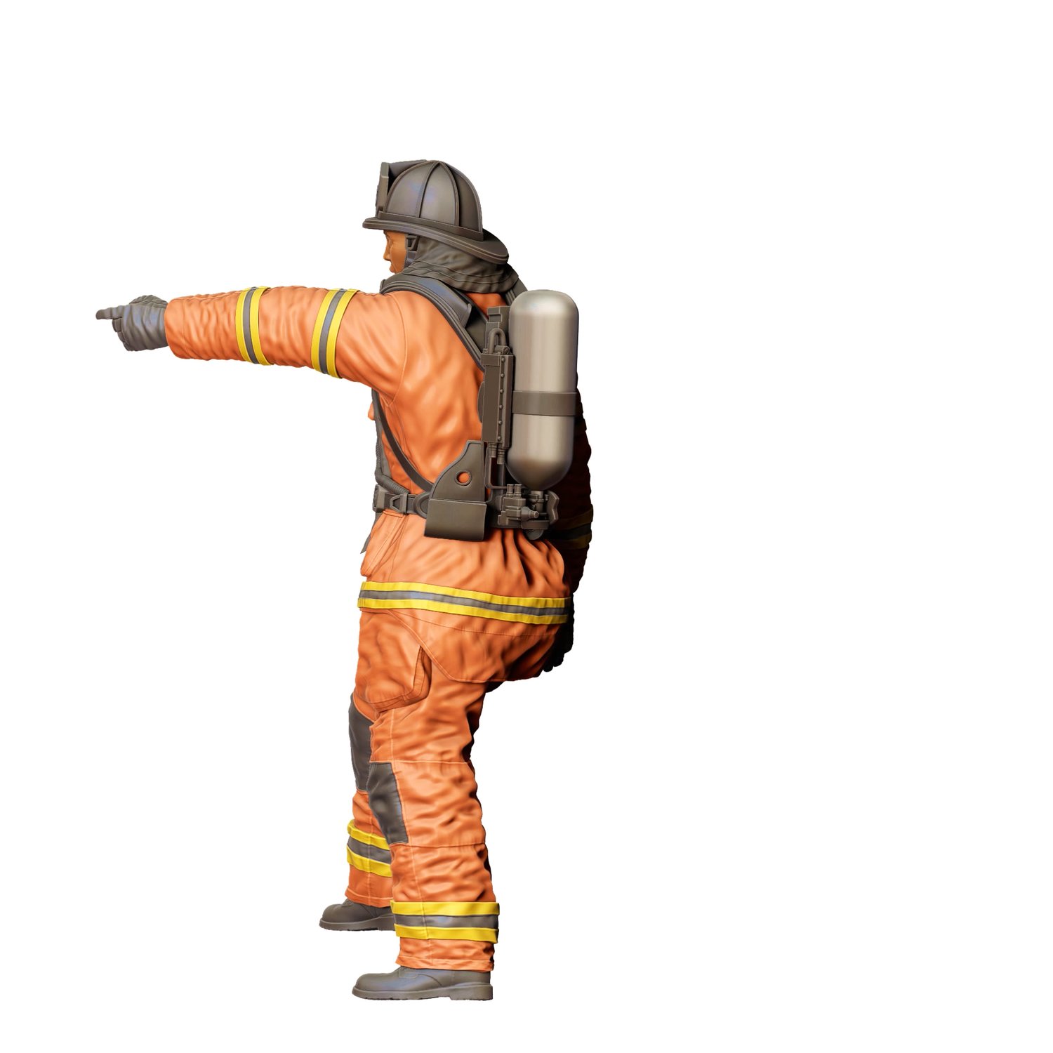 3dp Miniatures,  Firefighter