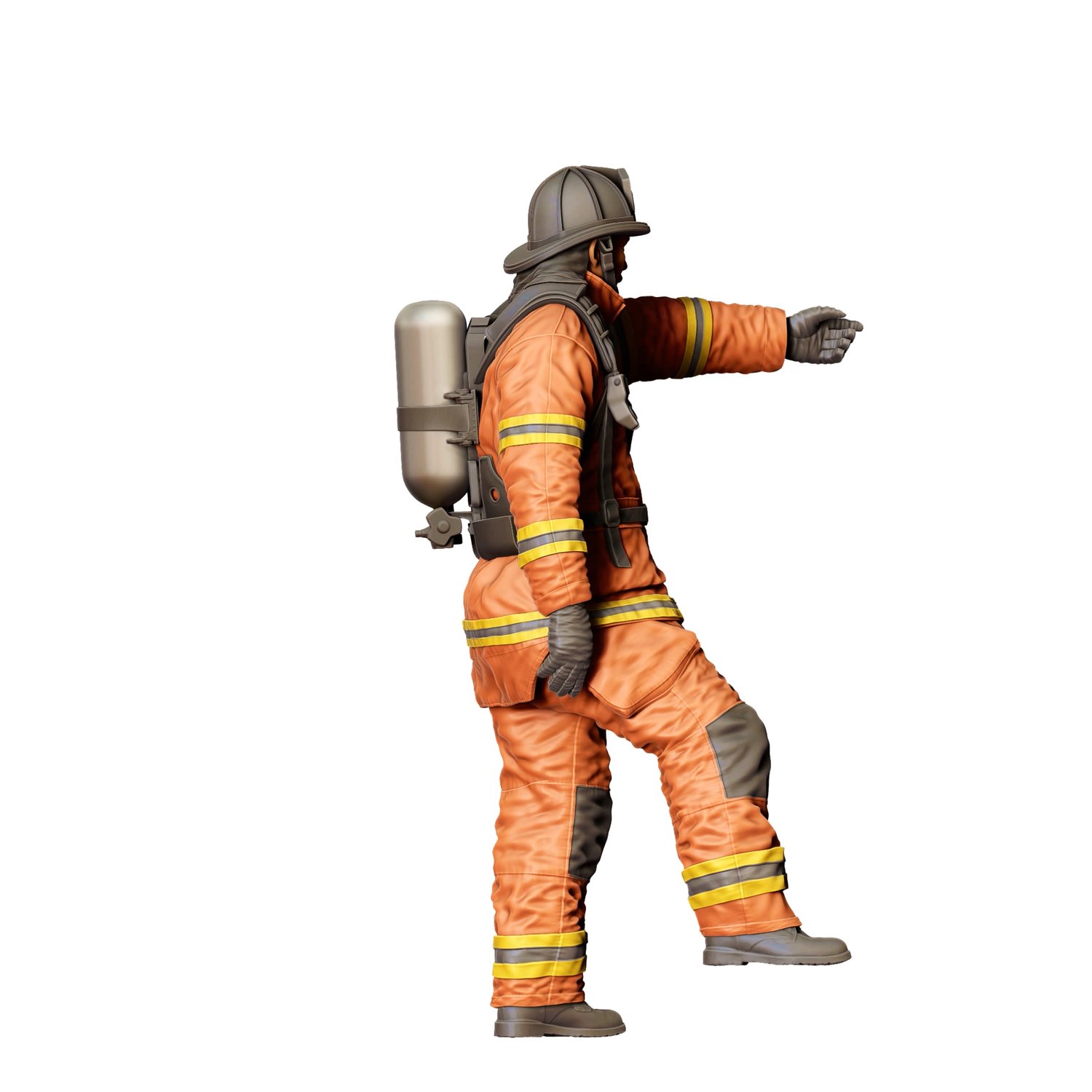 3dp Miniatures,  Firefighter