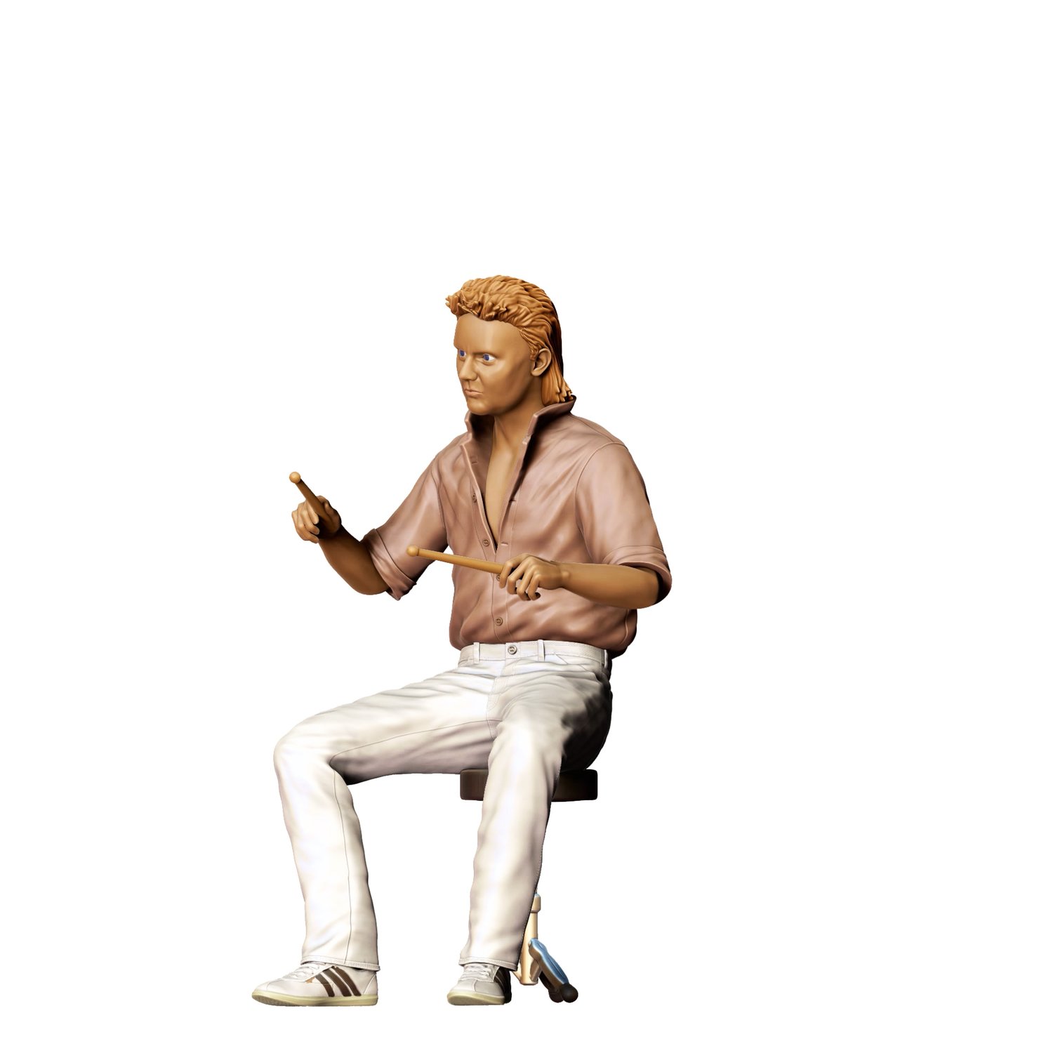 3dp Miniatures, Queen music band Roger Taylor