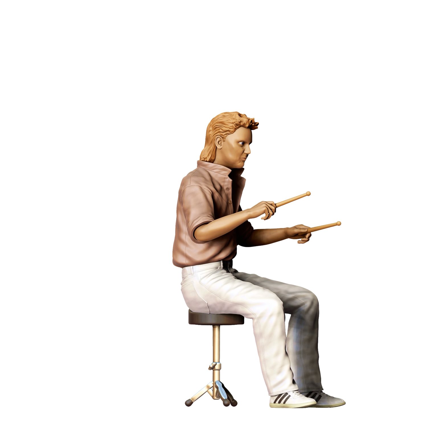 3dp Miniatures, Queen music band Roger Taylor