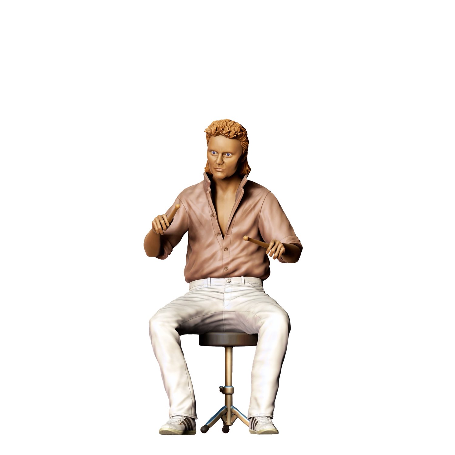 3dp Miniatures, Queen music band Roger Taylor