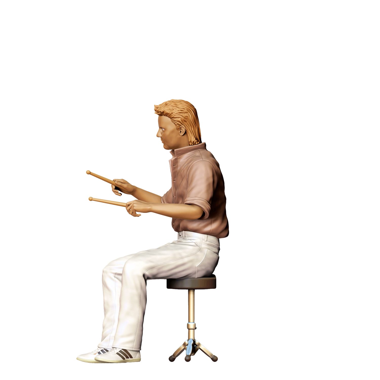 3dp Miniatures, Queen music band Roger Taylor