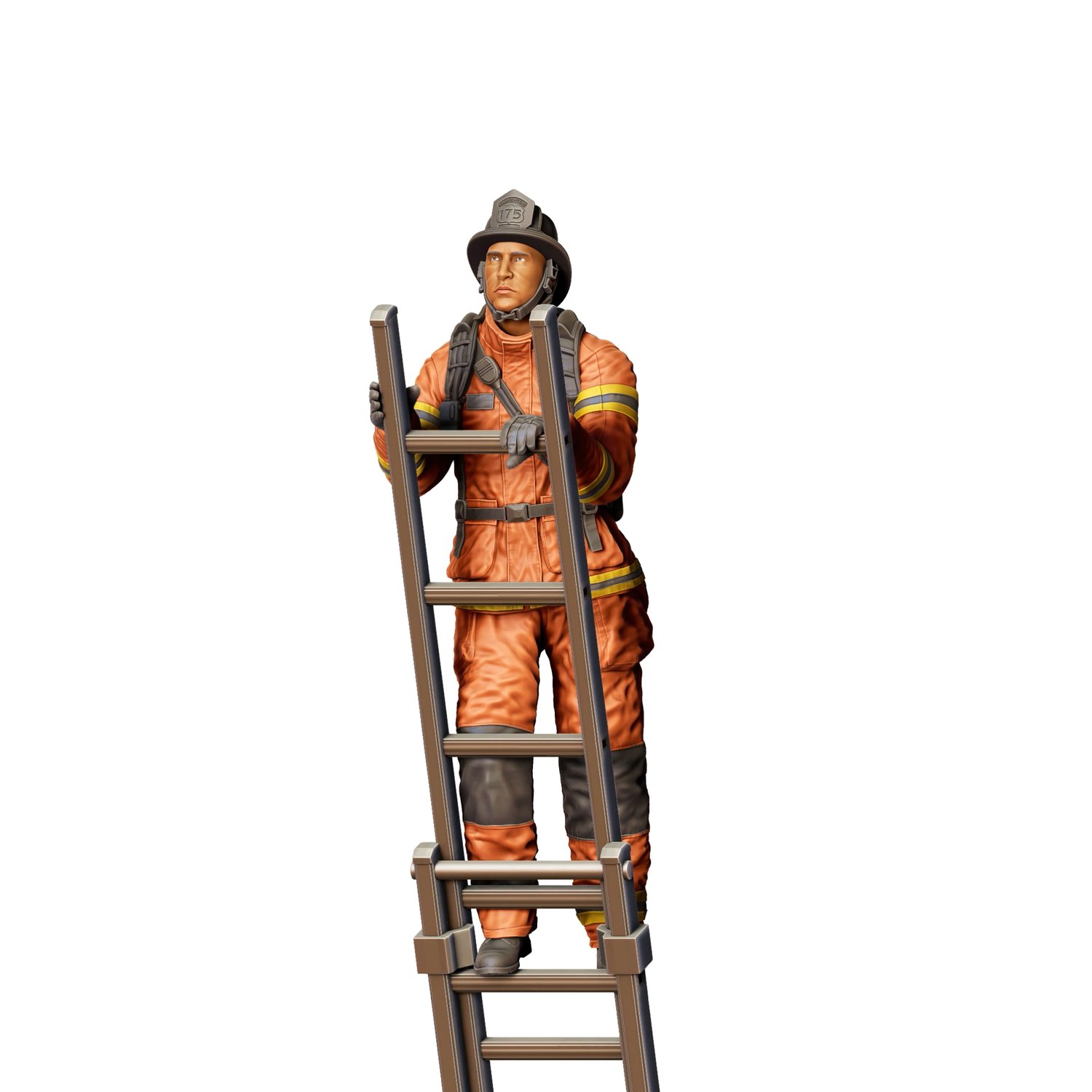3dp miniatures, N5 Firefighter, 3dpminis.com