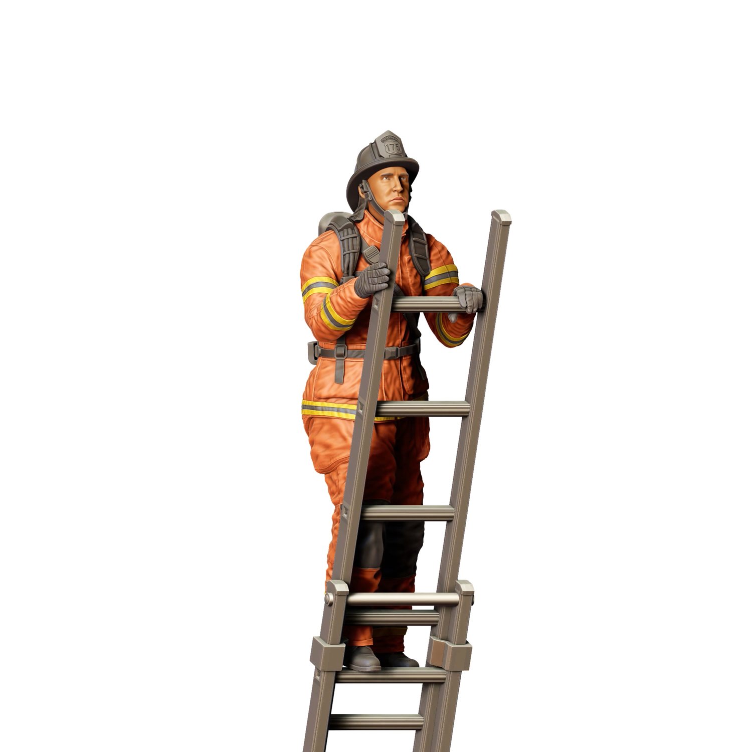 3dp miniatures, N5 Firefighter, 3dpminis.com