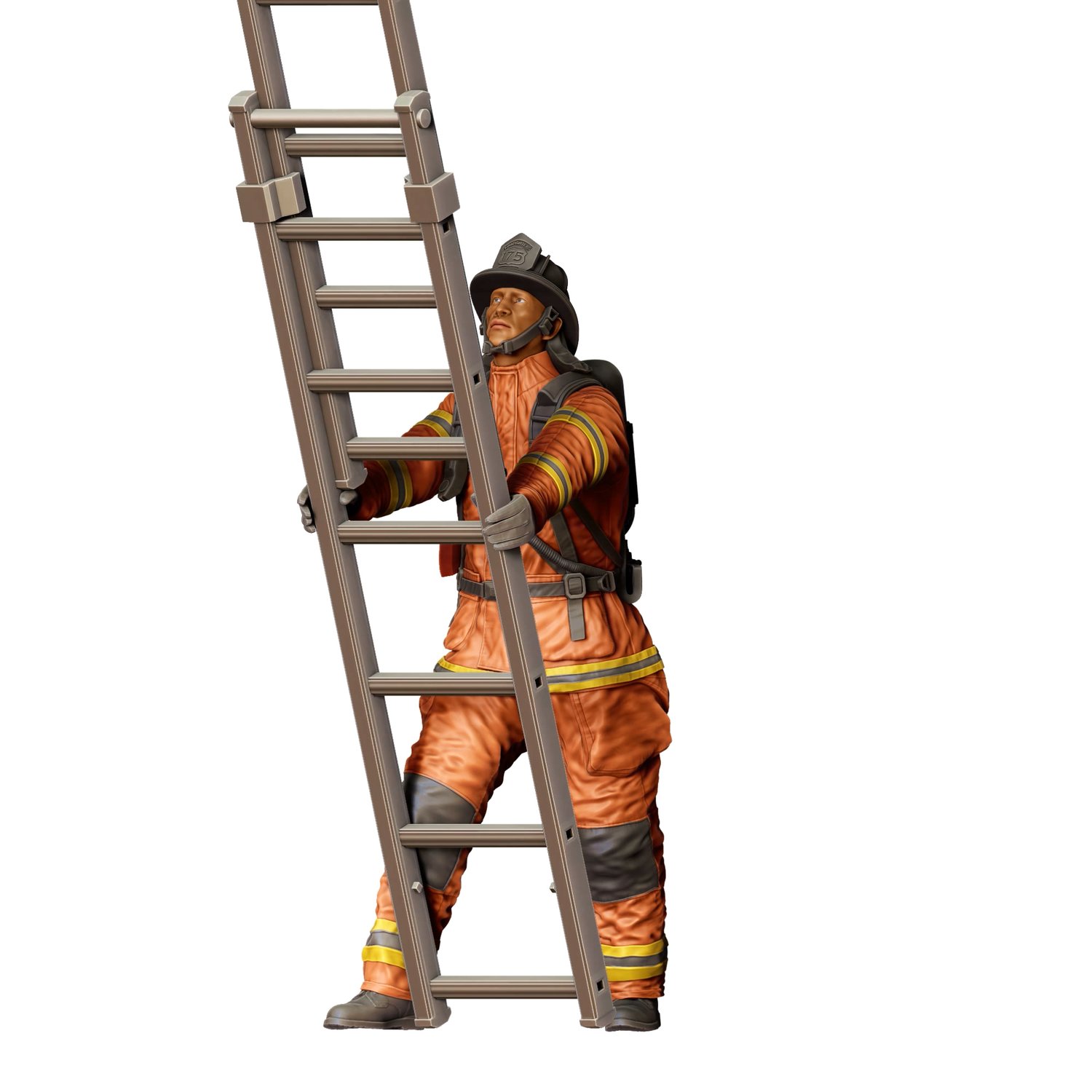 3dp miniatures, N6 Firefighter, 3dpminis.com