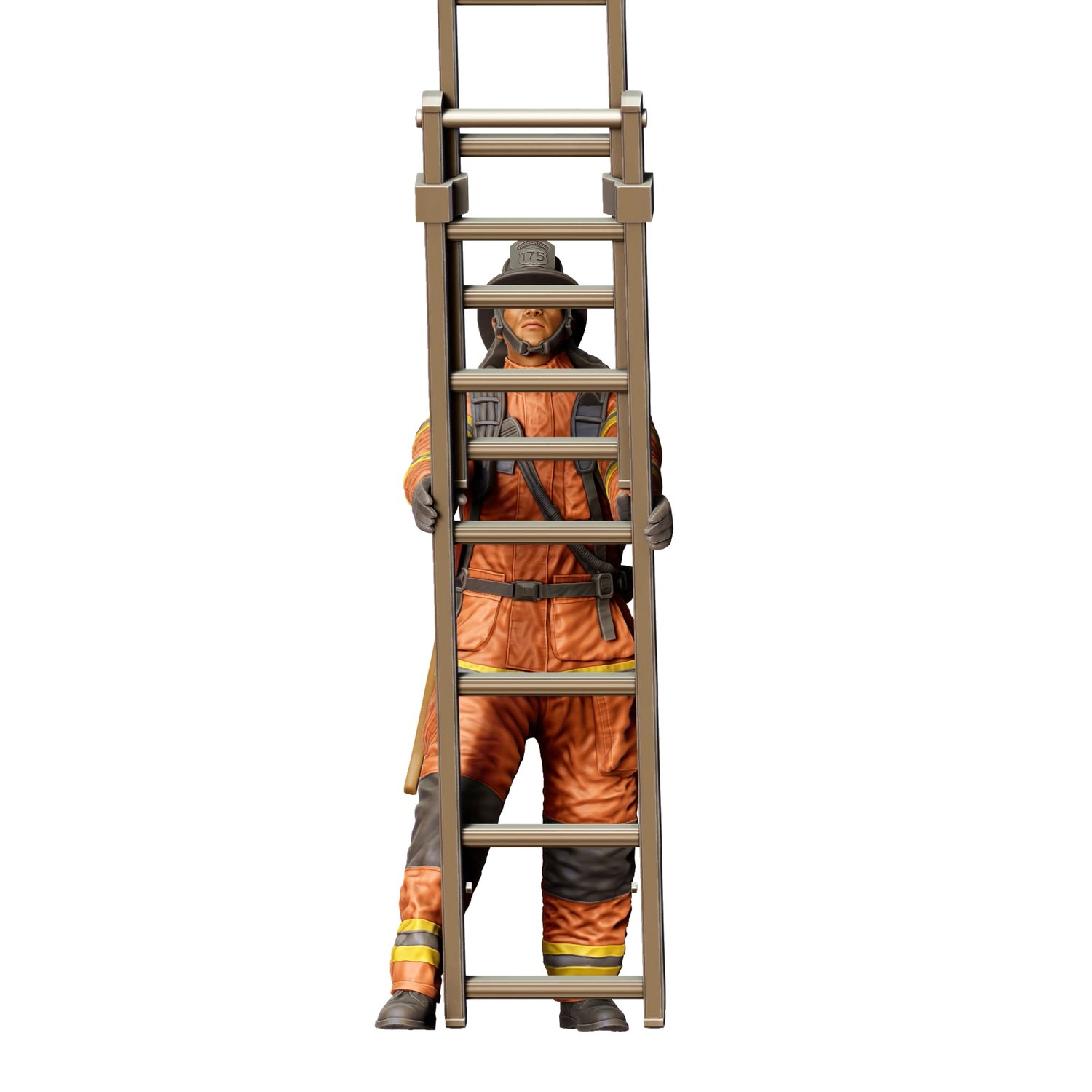 3dp miniatures, N6 Firefighter, 3dpminis.com