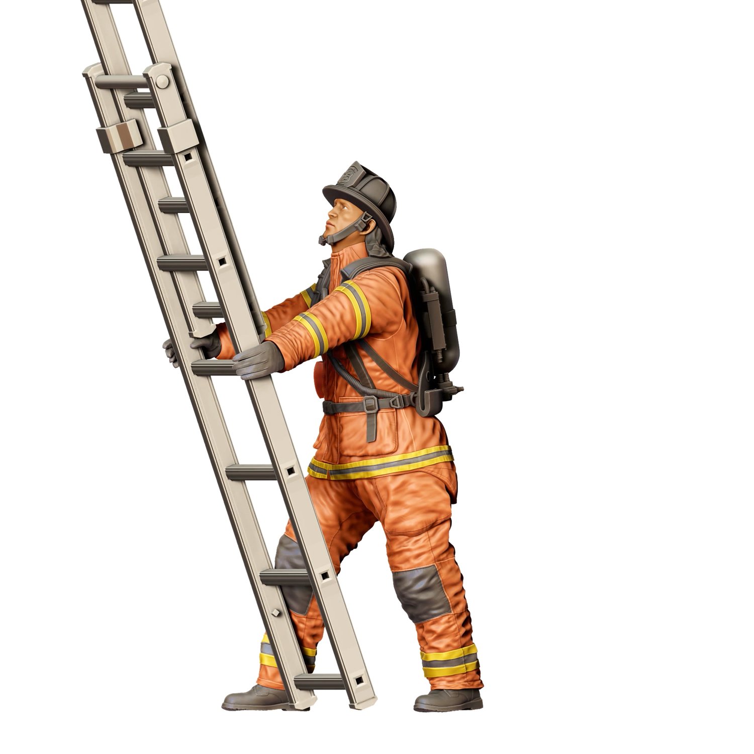 3dp miniatures, N6 Firefighter, 3dpminis.com