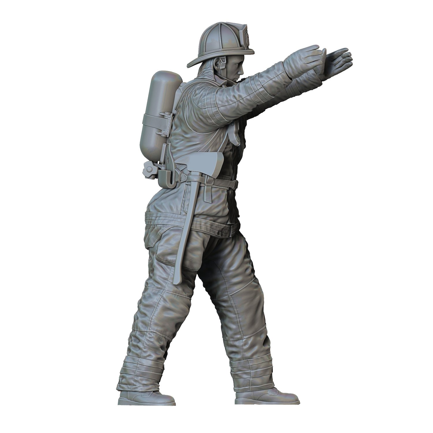 3dp miniatures, N7 Firefighter, 3dpminis.com